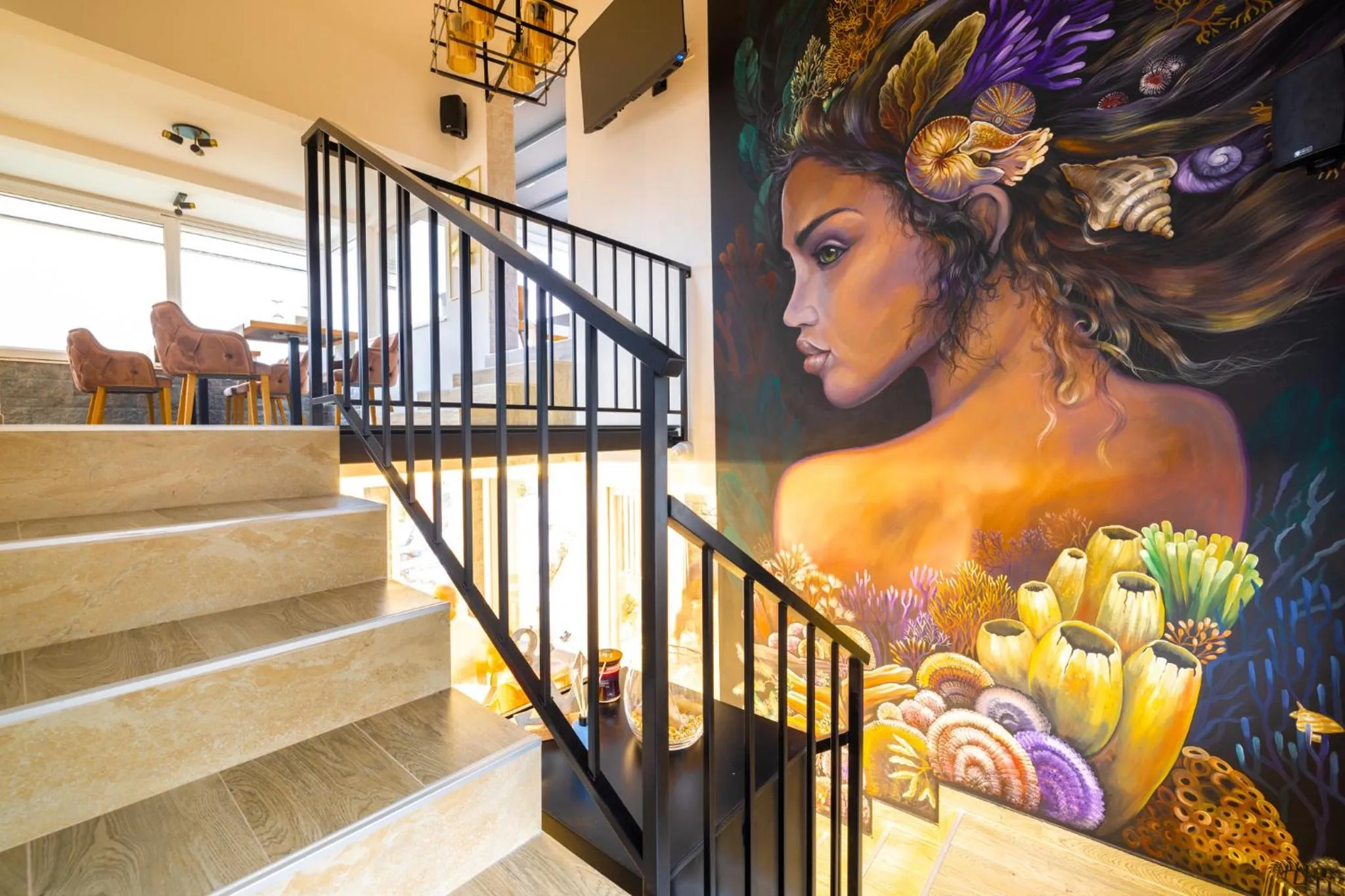 Restaurant/places to eat in Hotel Reset