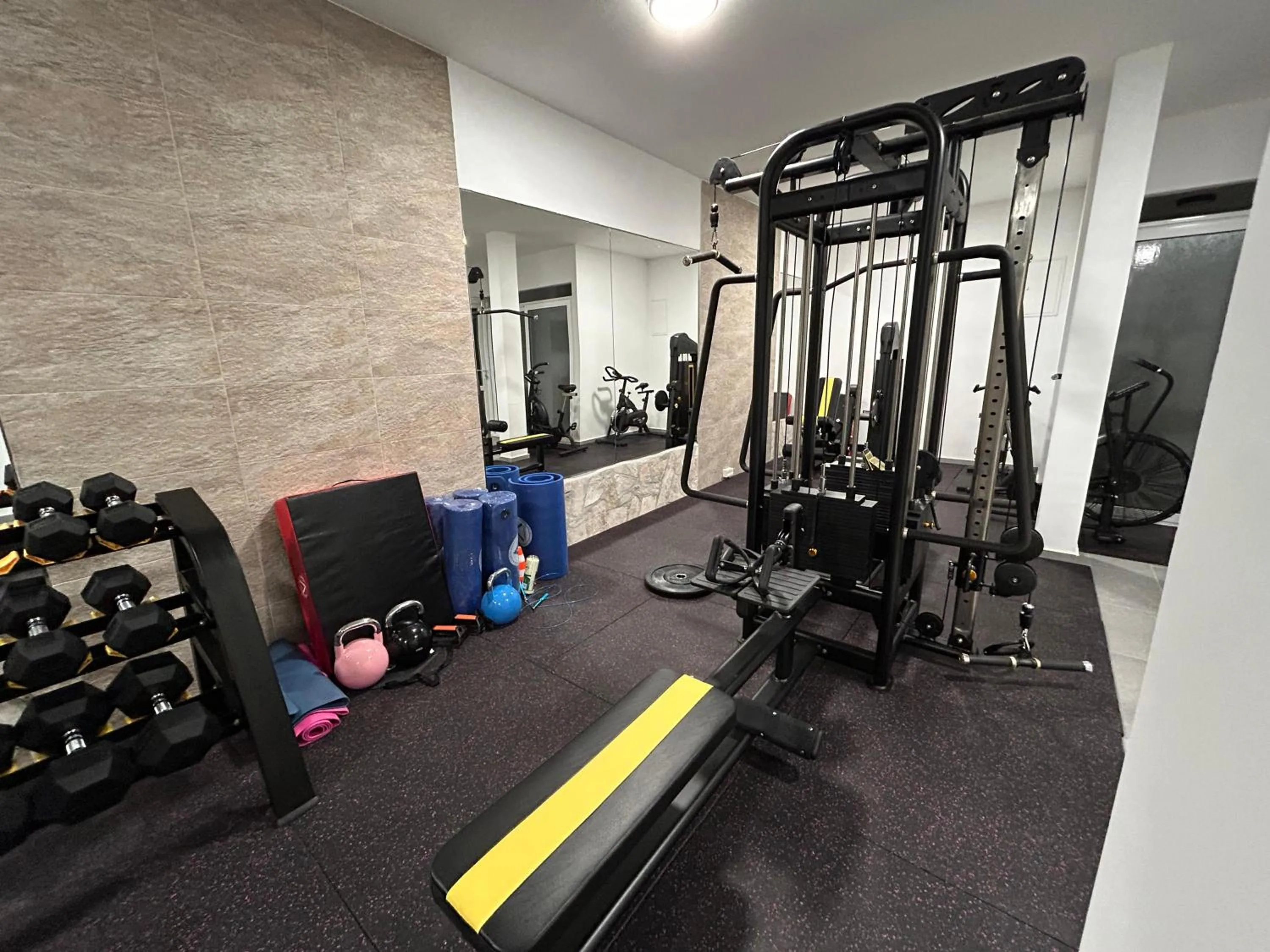 Fitness centre/facilities in Hotel Reset
