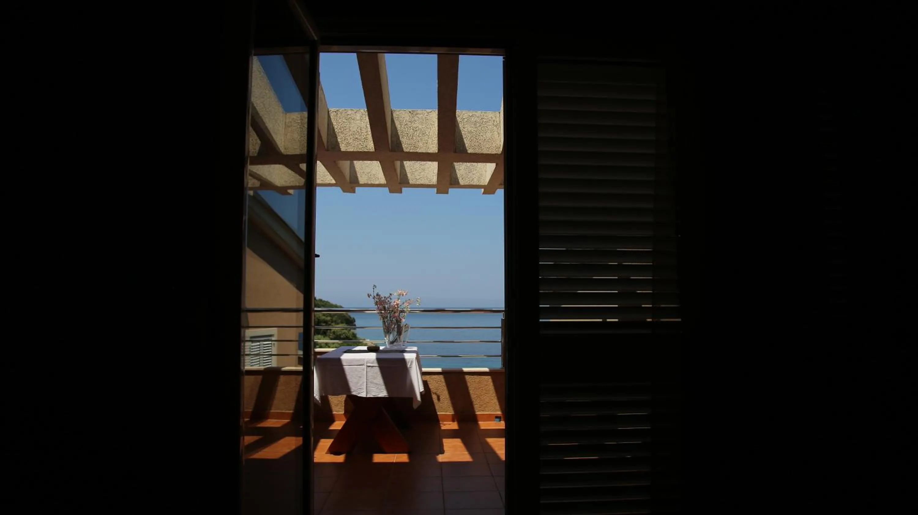 Balcony/Terrace in Apartments Misko