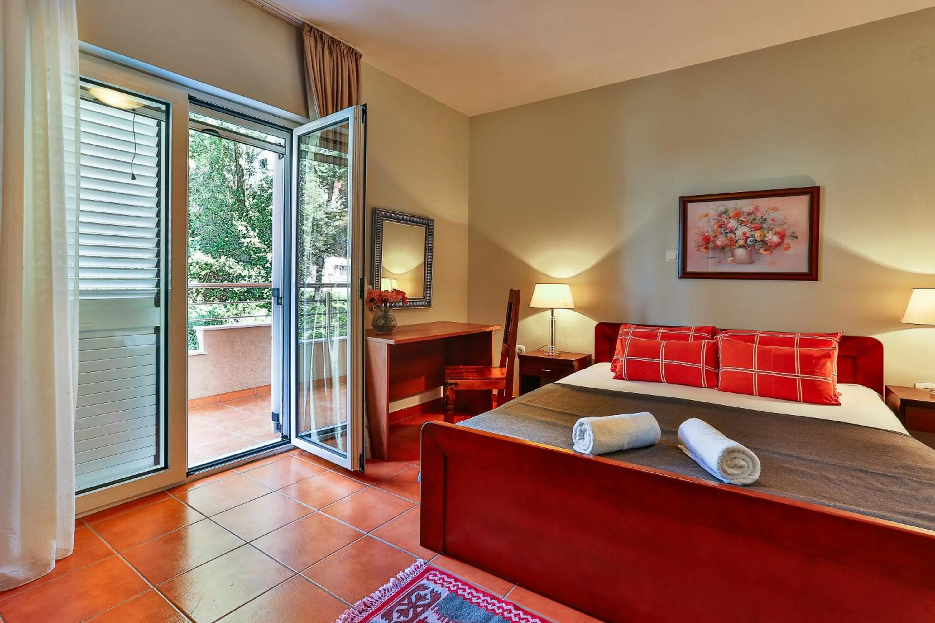 Bedroom in Apartments Misko