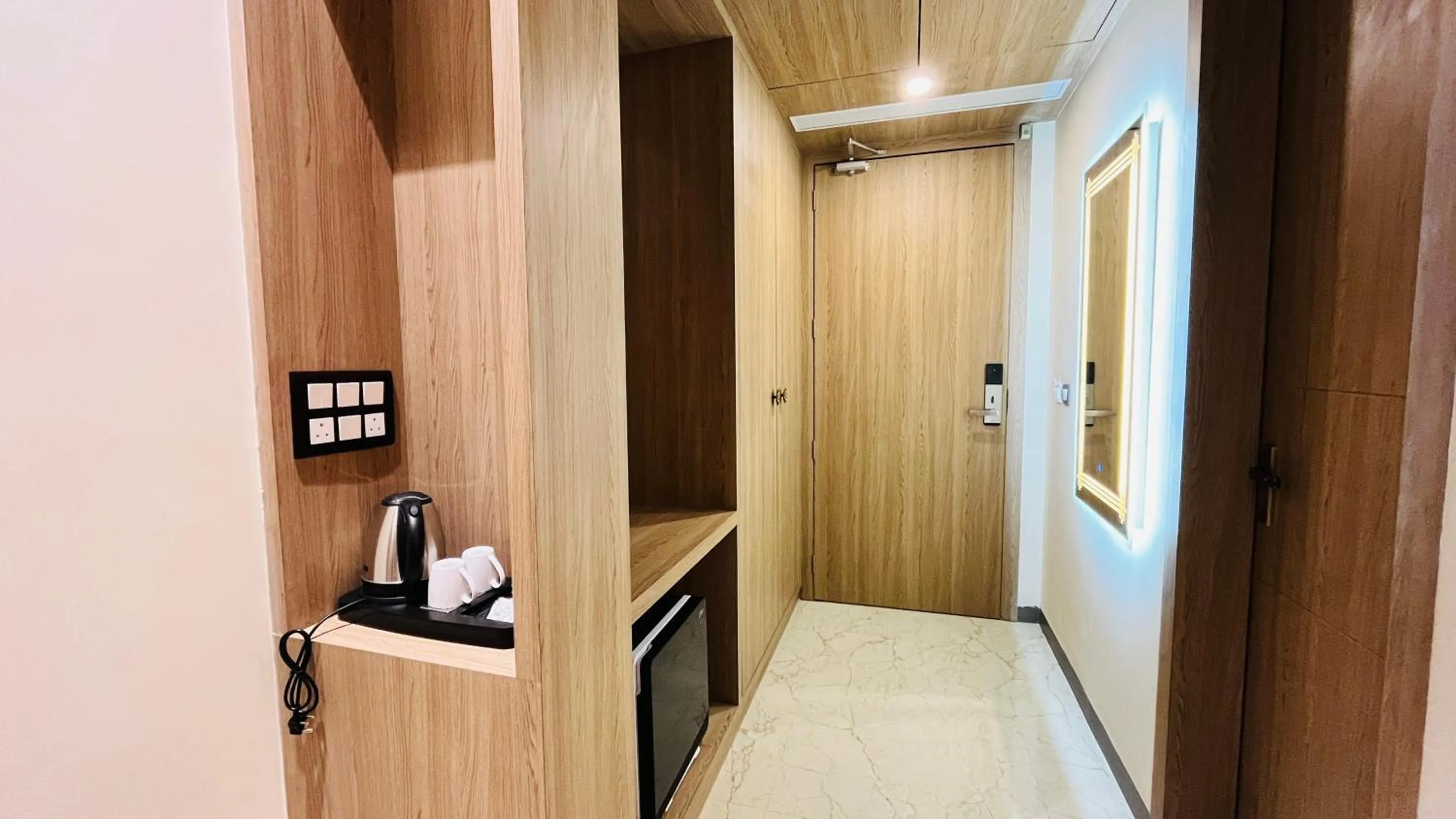 wardrobe in Hotel Aryavilas-A Luxury Boutique Hotel