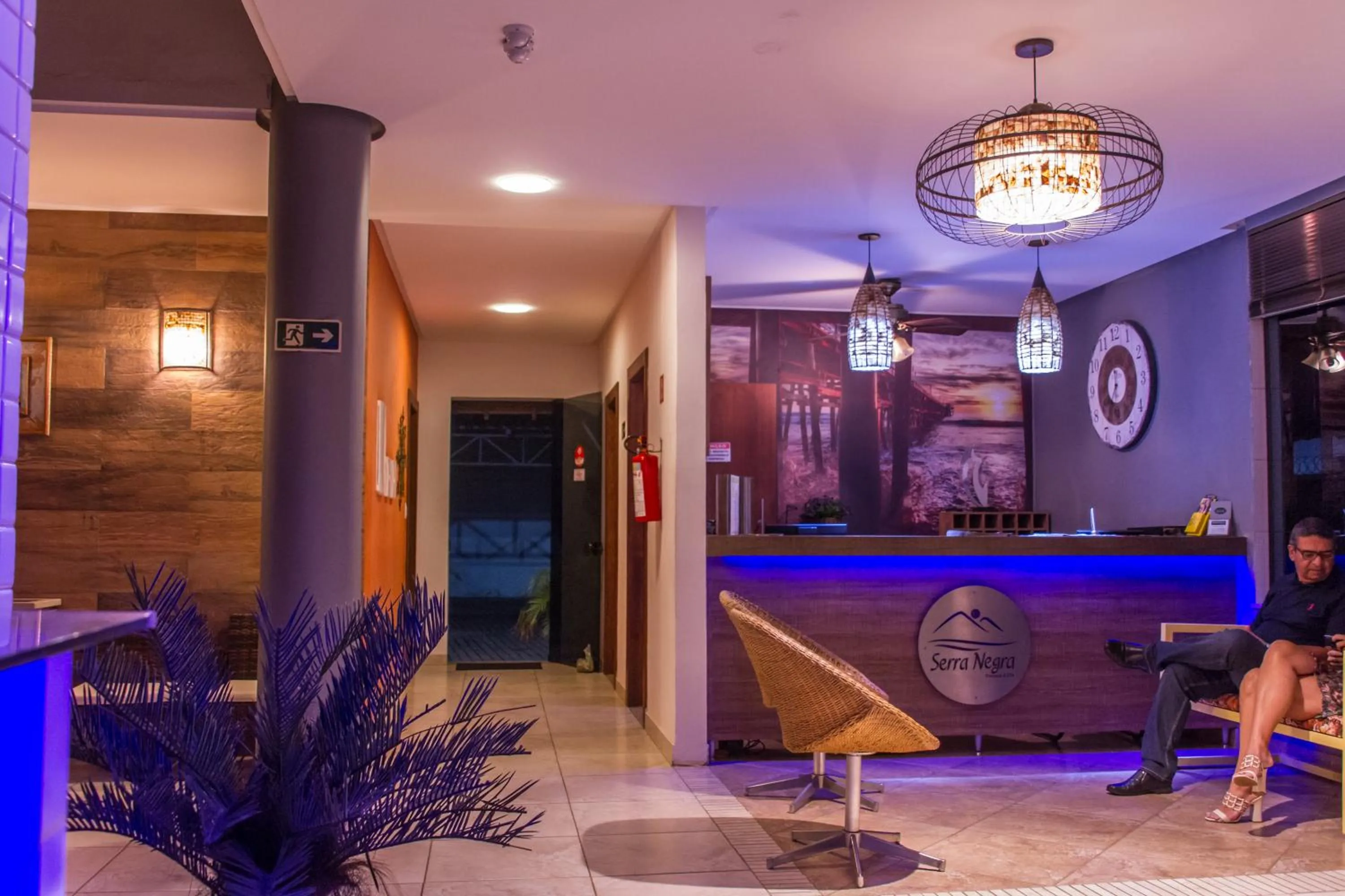 Lobby or reception in Serra Negra Pousada Spa - by Easy Hotéis