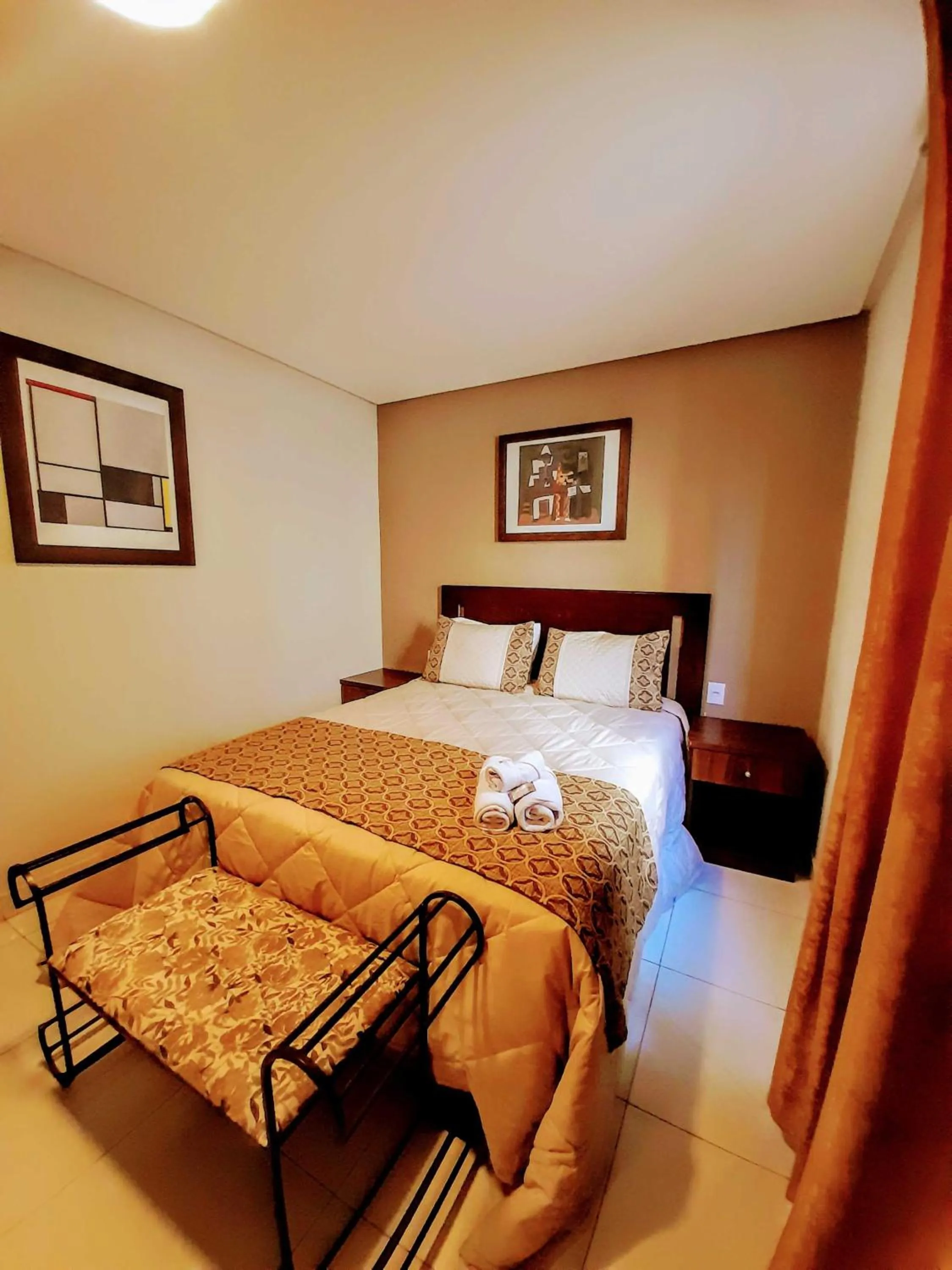 Bed in Serra Negra Pousada Spa - by Easy Hotéis