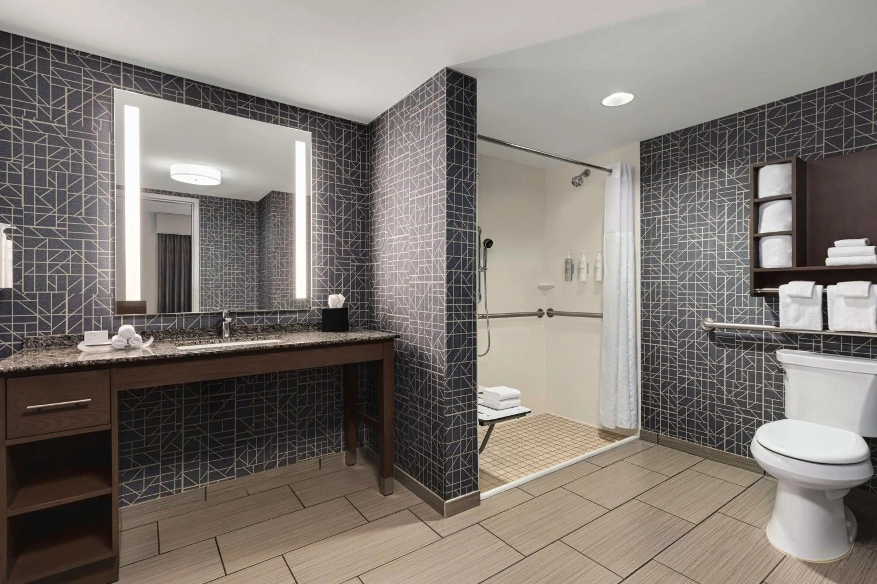 Bathroom in Homewood Suites by Hilton - Charlottesville