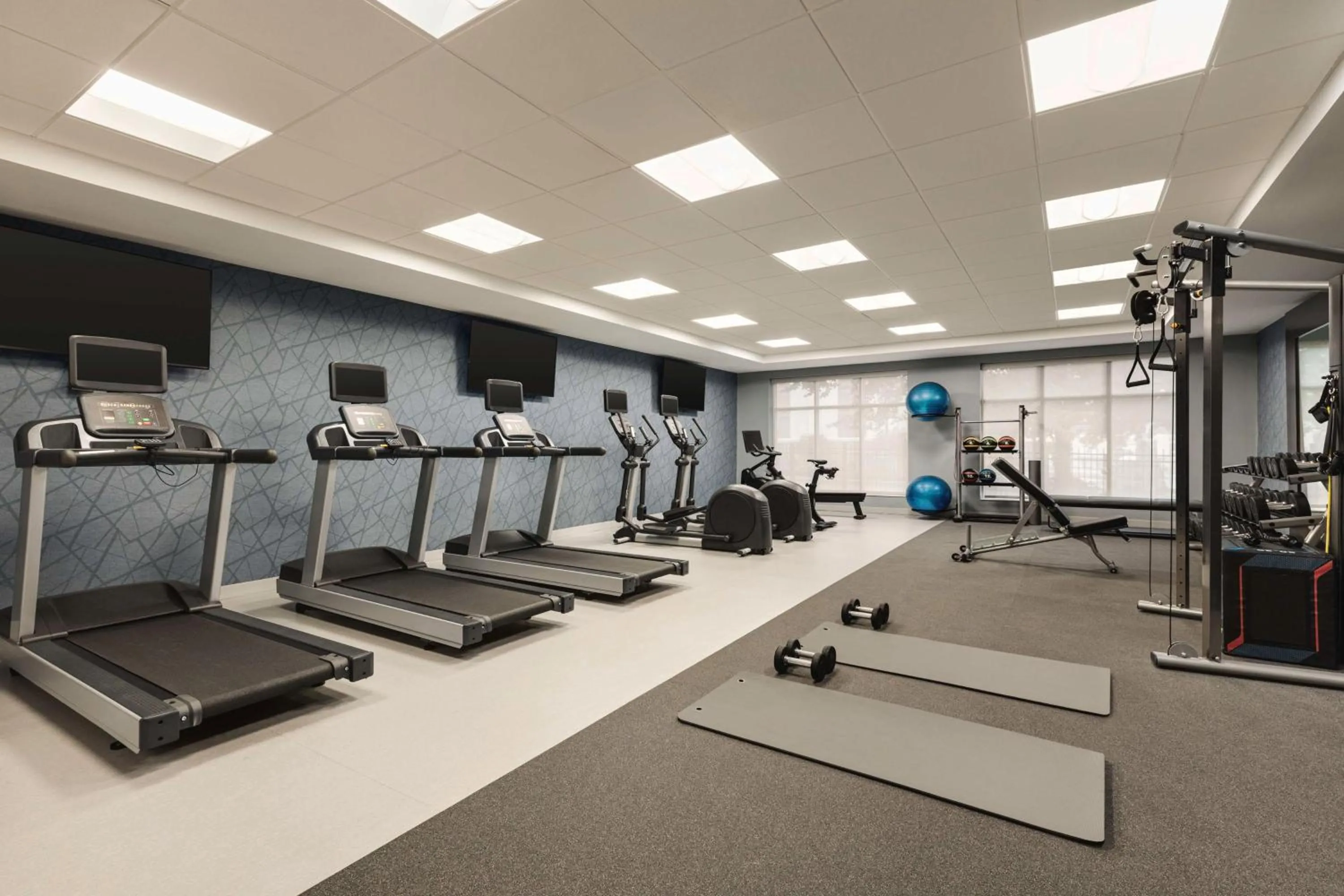 Fitness centre/facilities in Homewood Suites by Hilton - Charlottesville