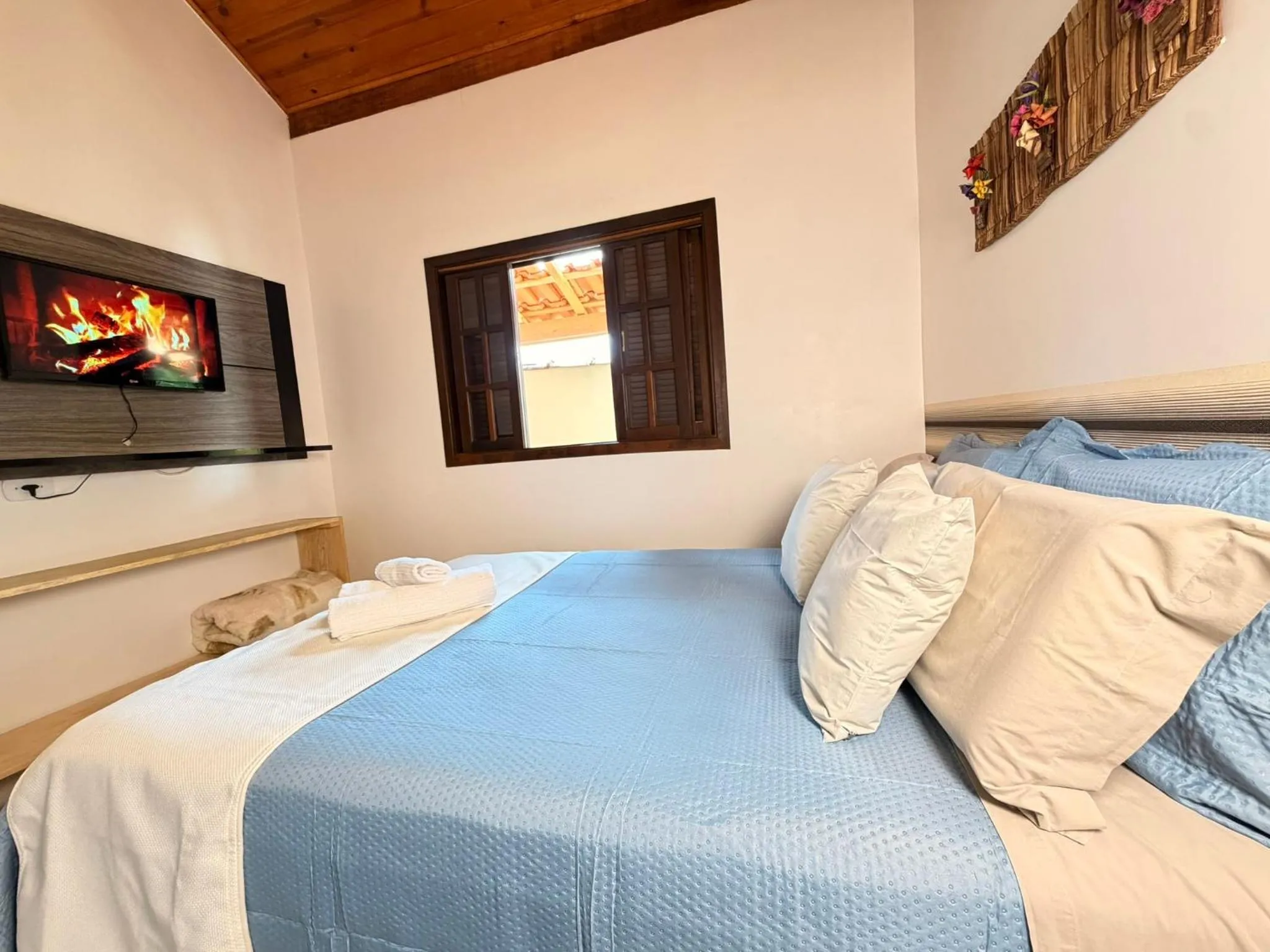 Bed in Juquinha Chalé