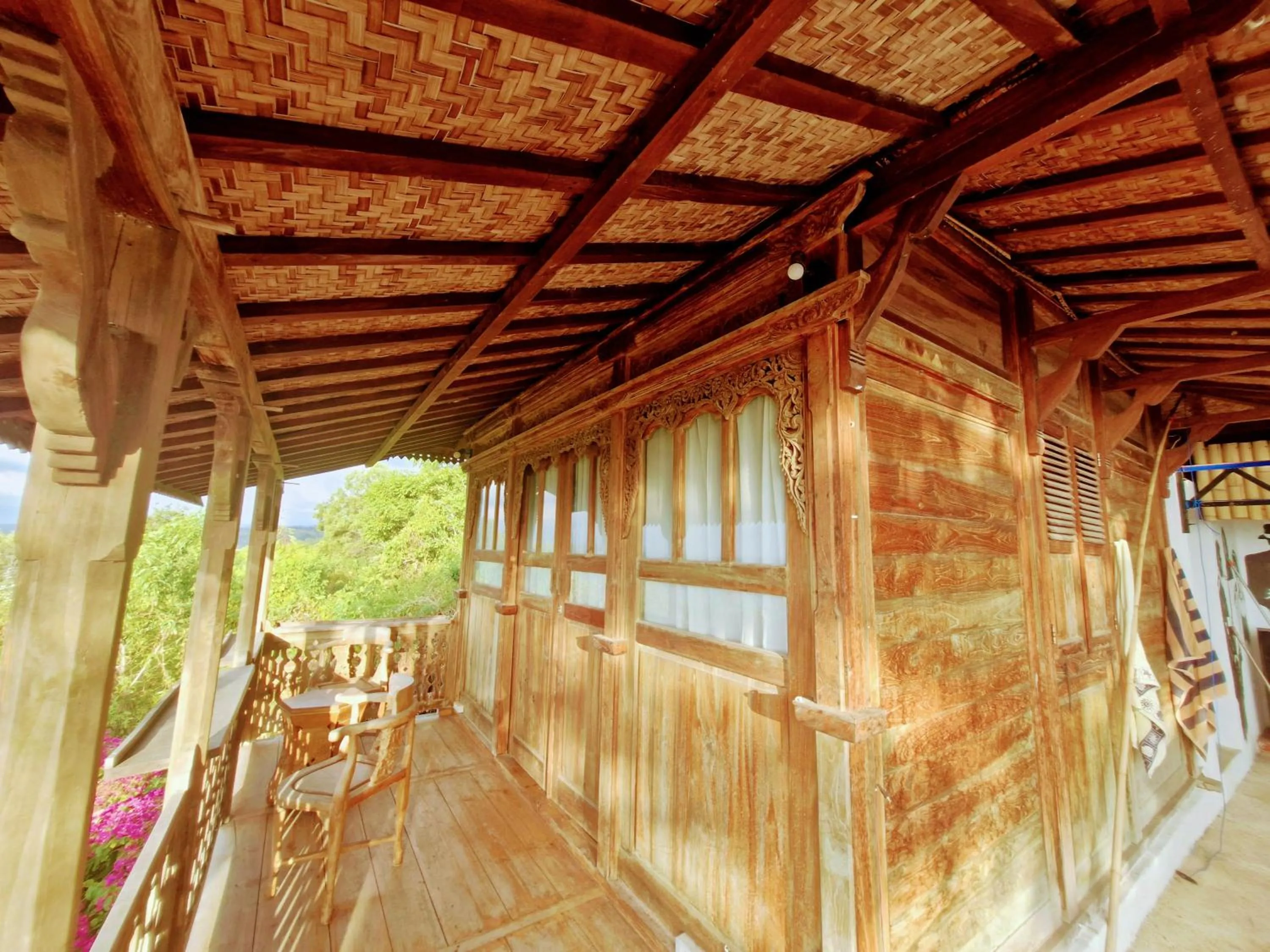 Balcony/Terrace in Villa Bakso Mentigi