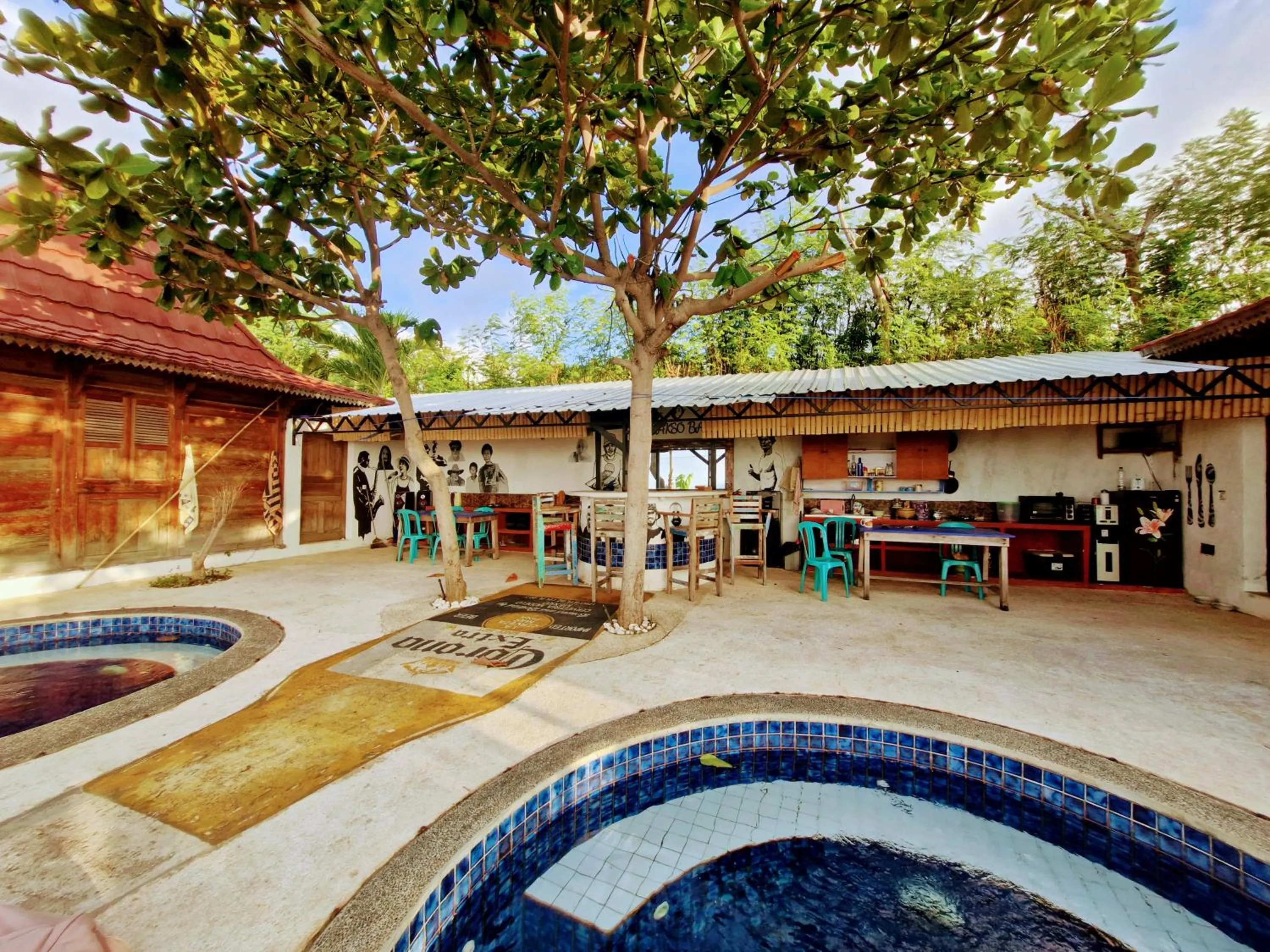 Swimming pool in Villa Bakso Mentigi