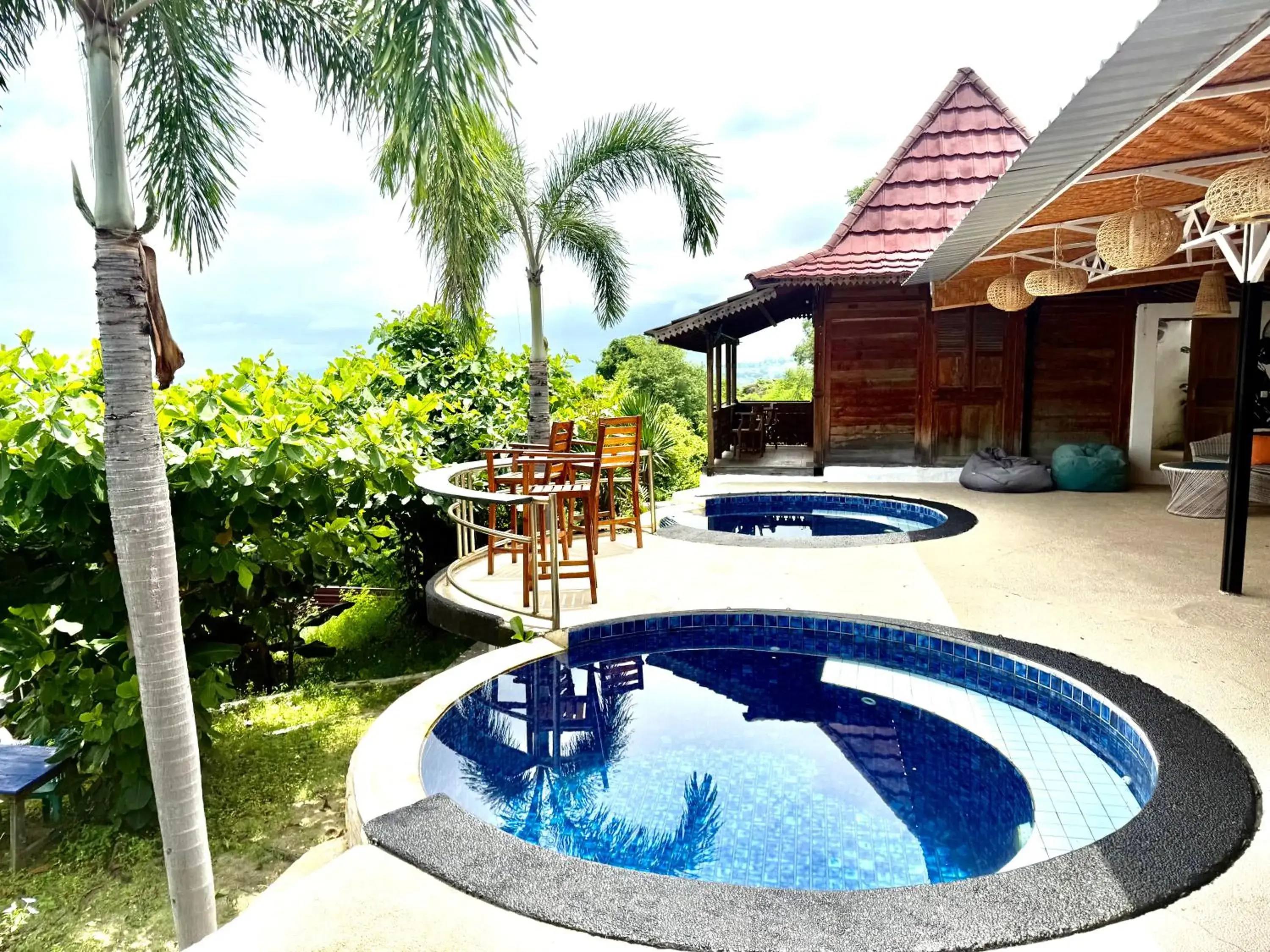 Standard Twin Room with Sea View in Villa Bakso Mentigi Standard Twin Room with Sea View in Villa Bakso Mentigi