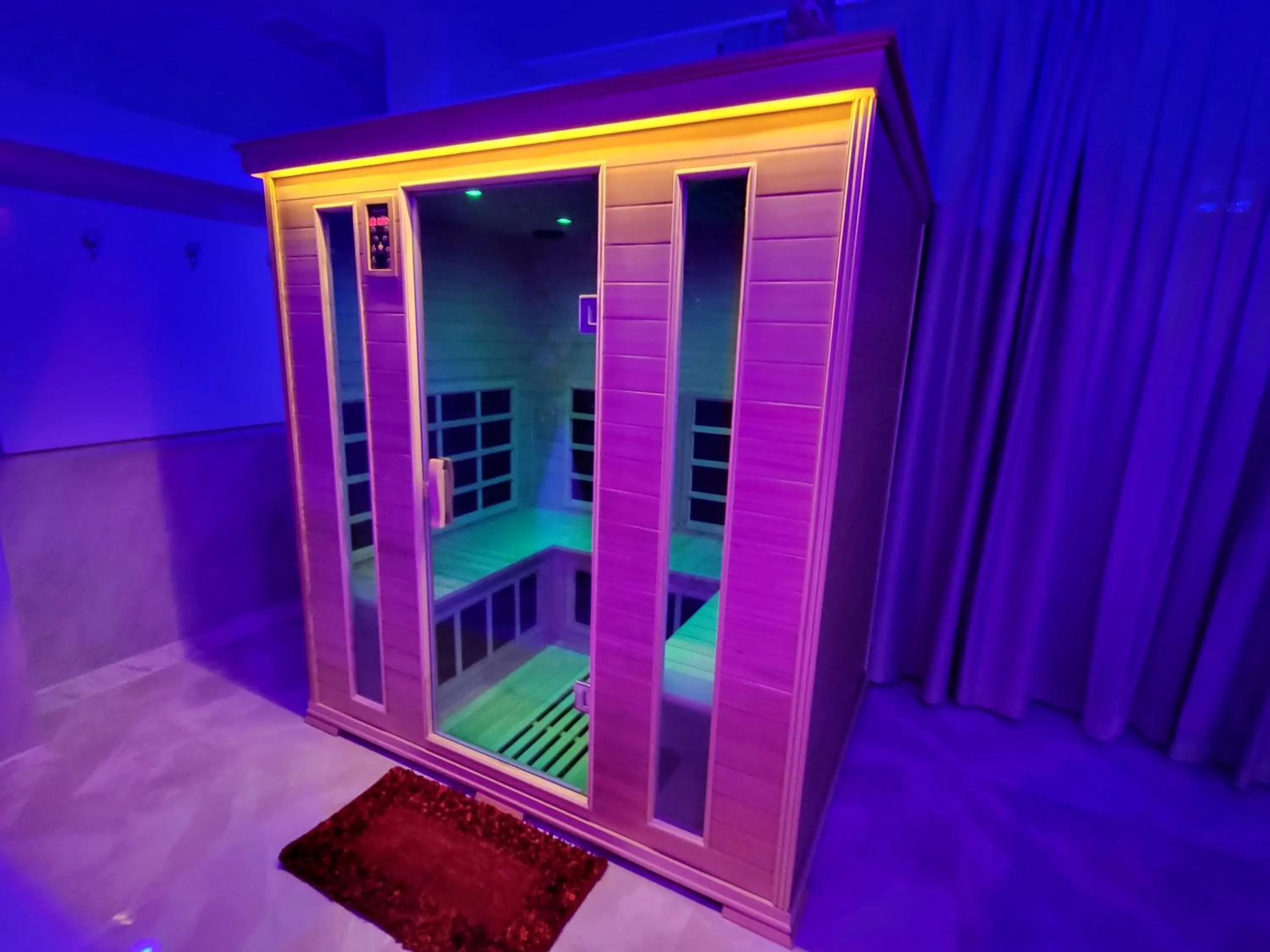 Sauna in B&B Luxury Room & SPA