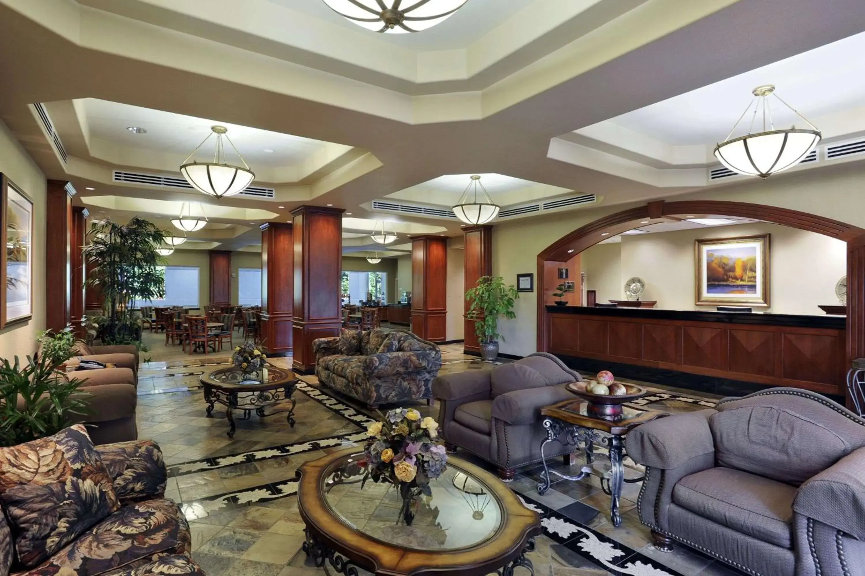 Lobby or reception in Ramada by Wyndham Olympia Lobby or reception in Ramada by Wyndham Olympia