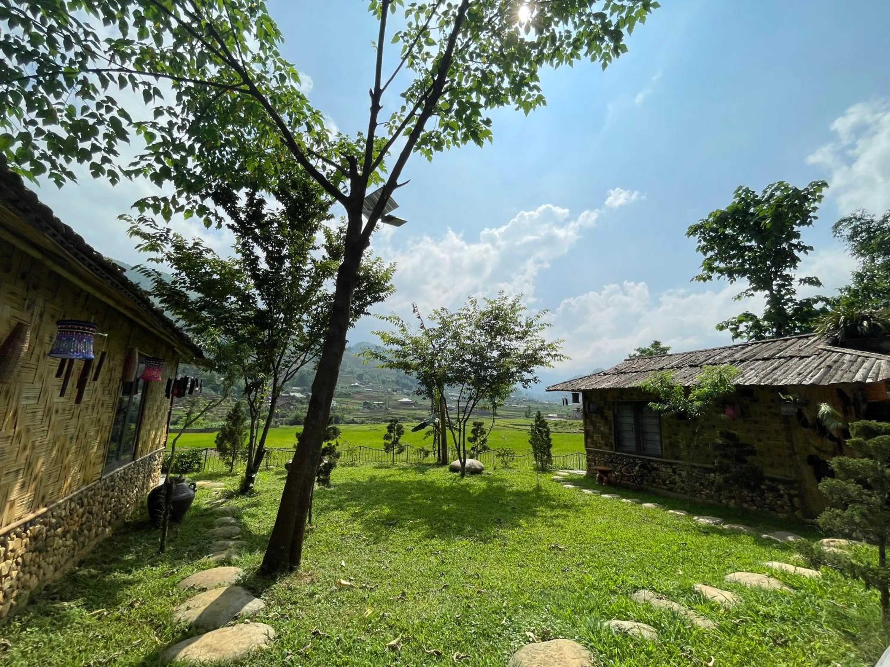 Natural landscape in Sapa Bamboo Eco
