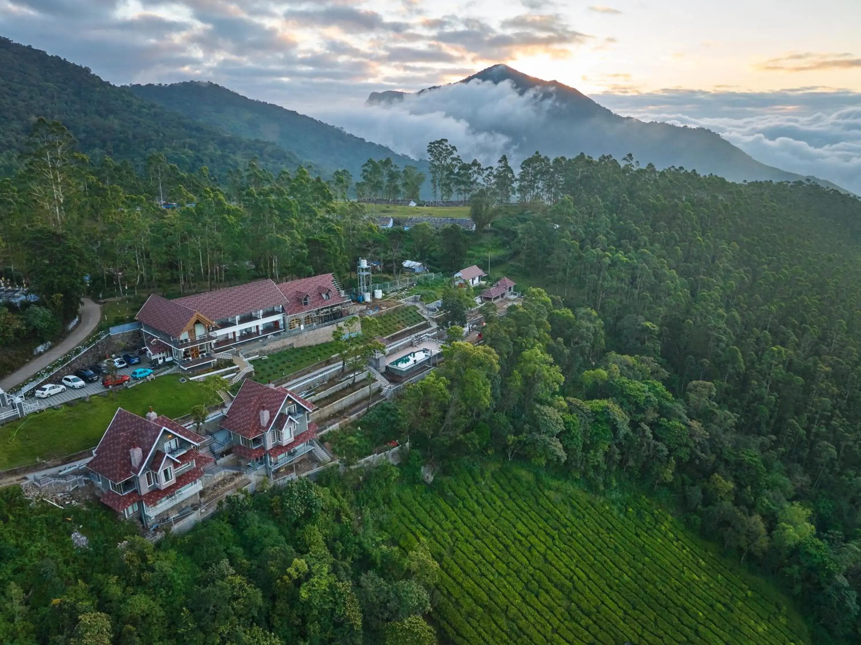 Mountain view in The Planet Munnar Mountain view in The Planet Munnar