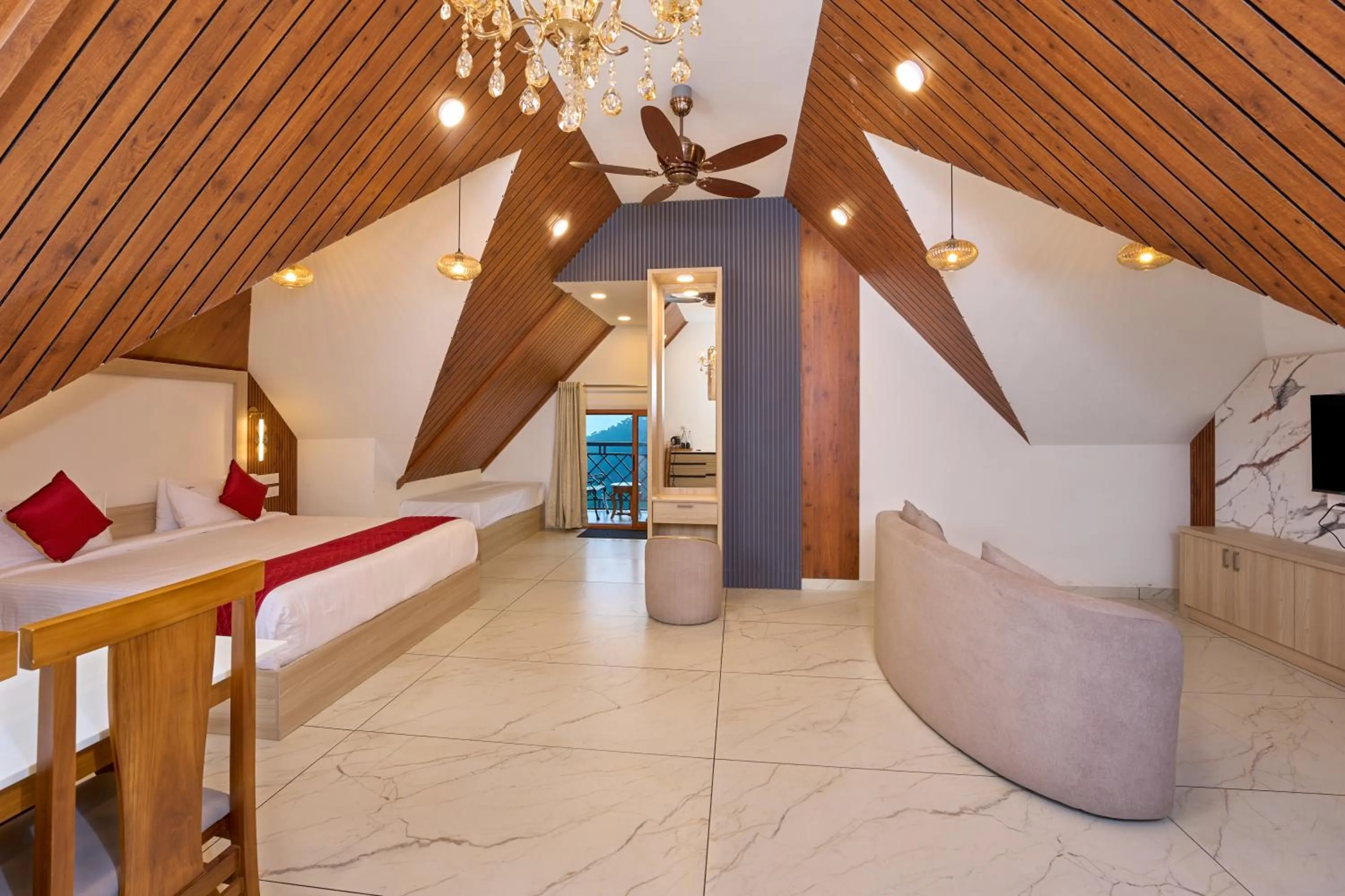 Bedroom in The Planet Munnar