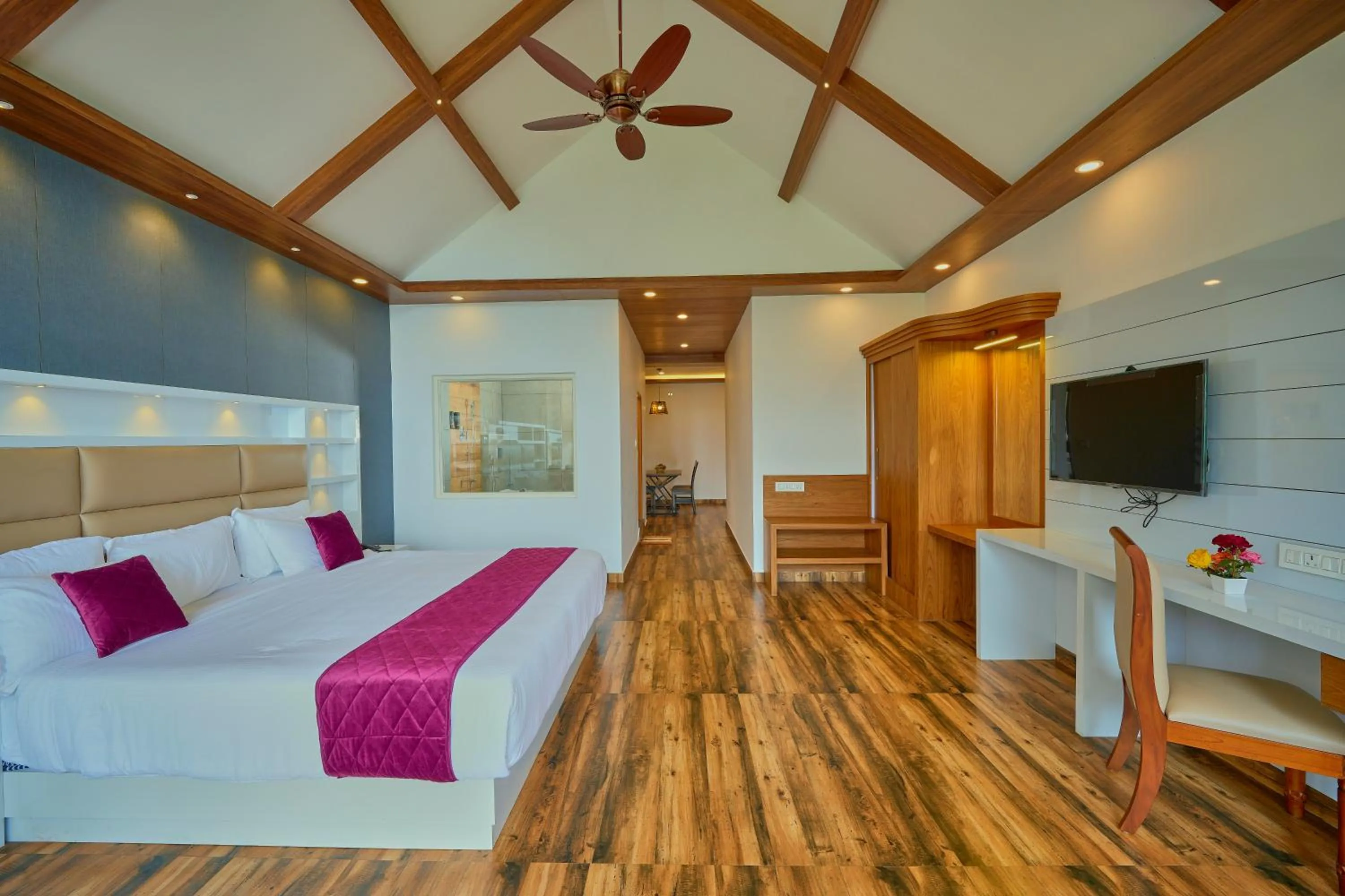 Bedroom, Bed in The Planet Munnar