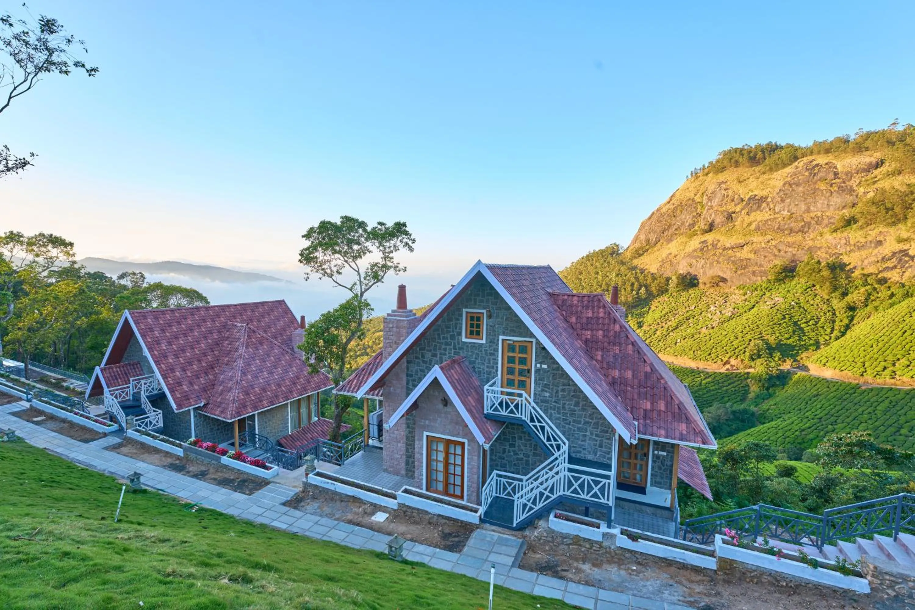 Mountain view in The Planet Munnar
