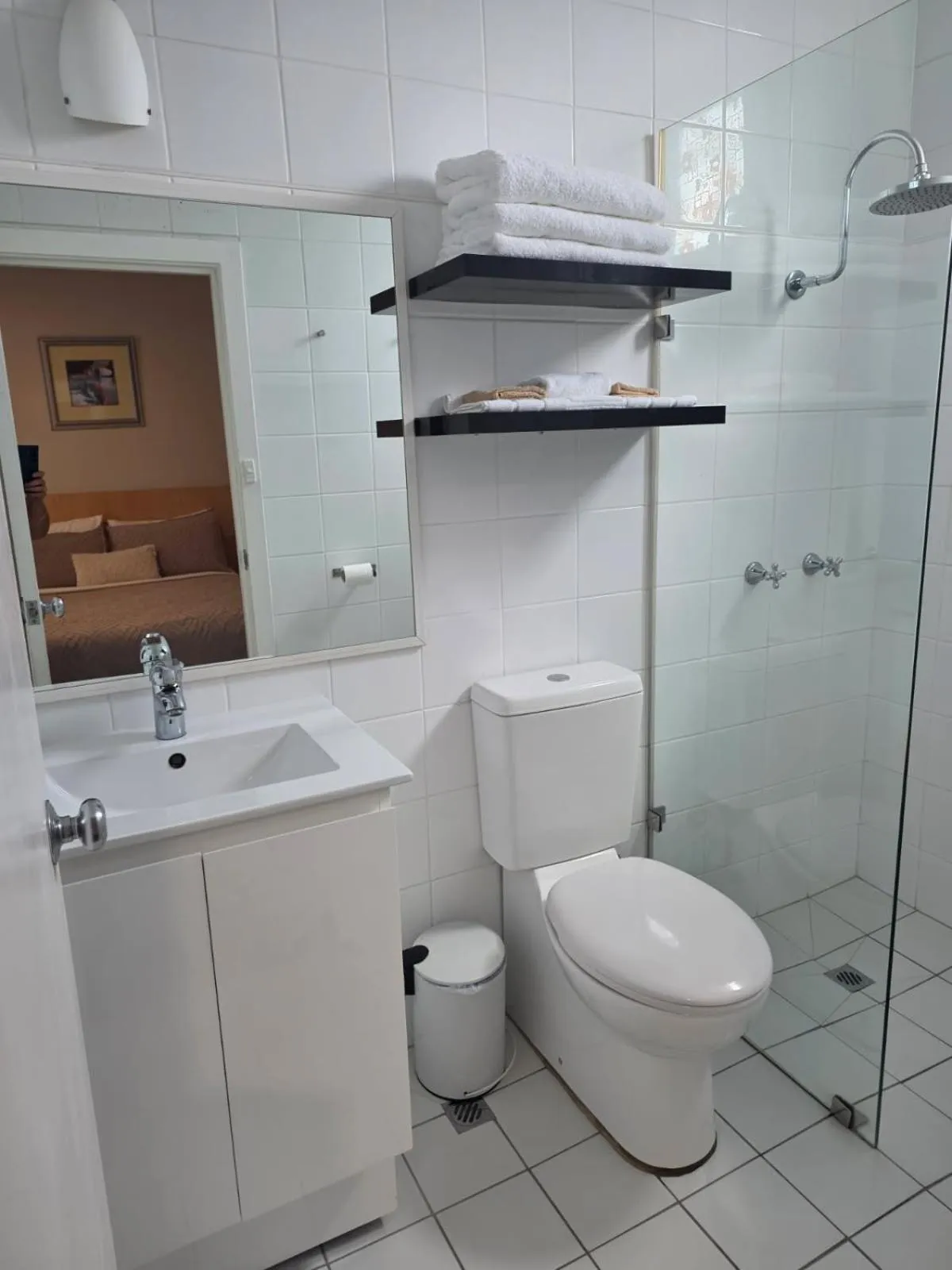 Bathroom in Nebula Motel