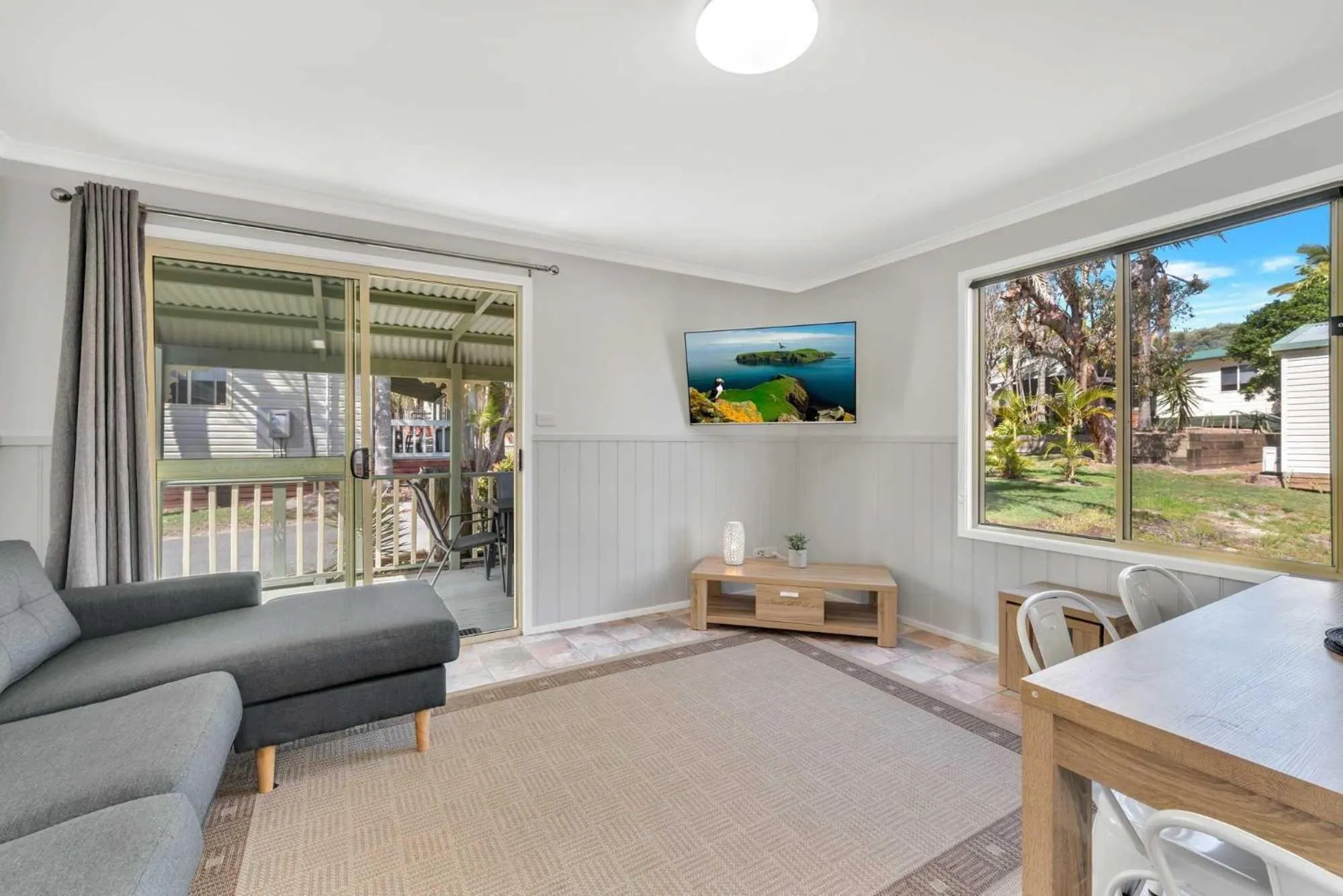 Living room in Ingenia Holidays One Mile Beach