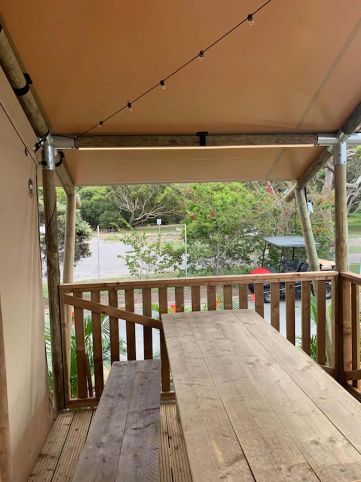 Balcony/Terrace in Ingenia Holidays One Mile Beach