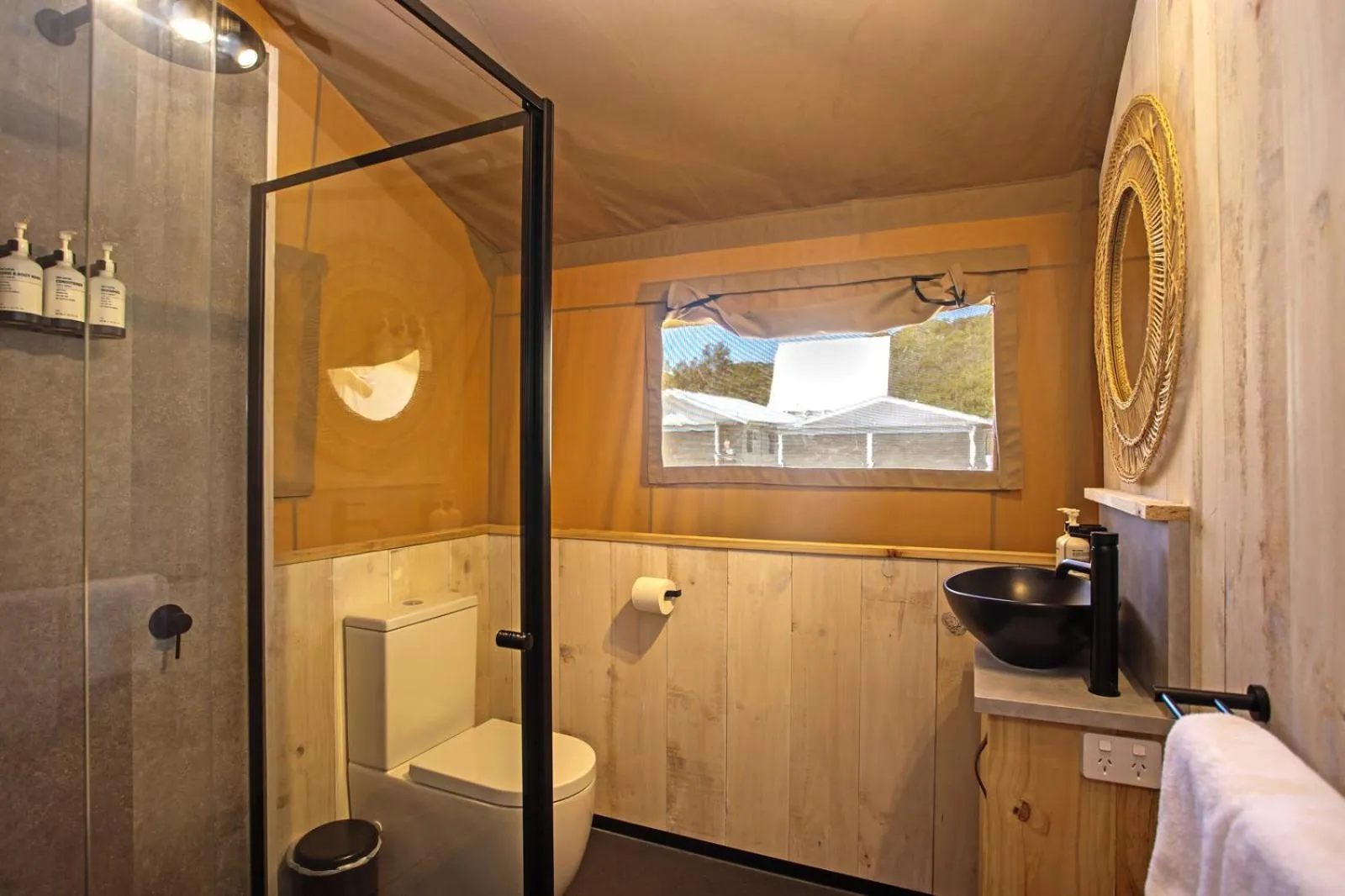 Shower in Ingenia Holidays One Mile Beach