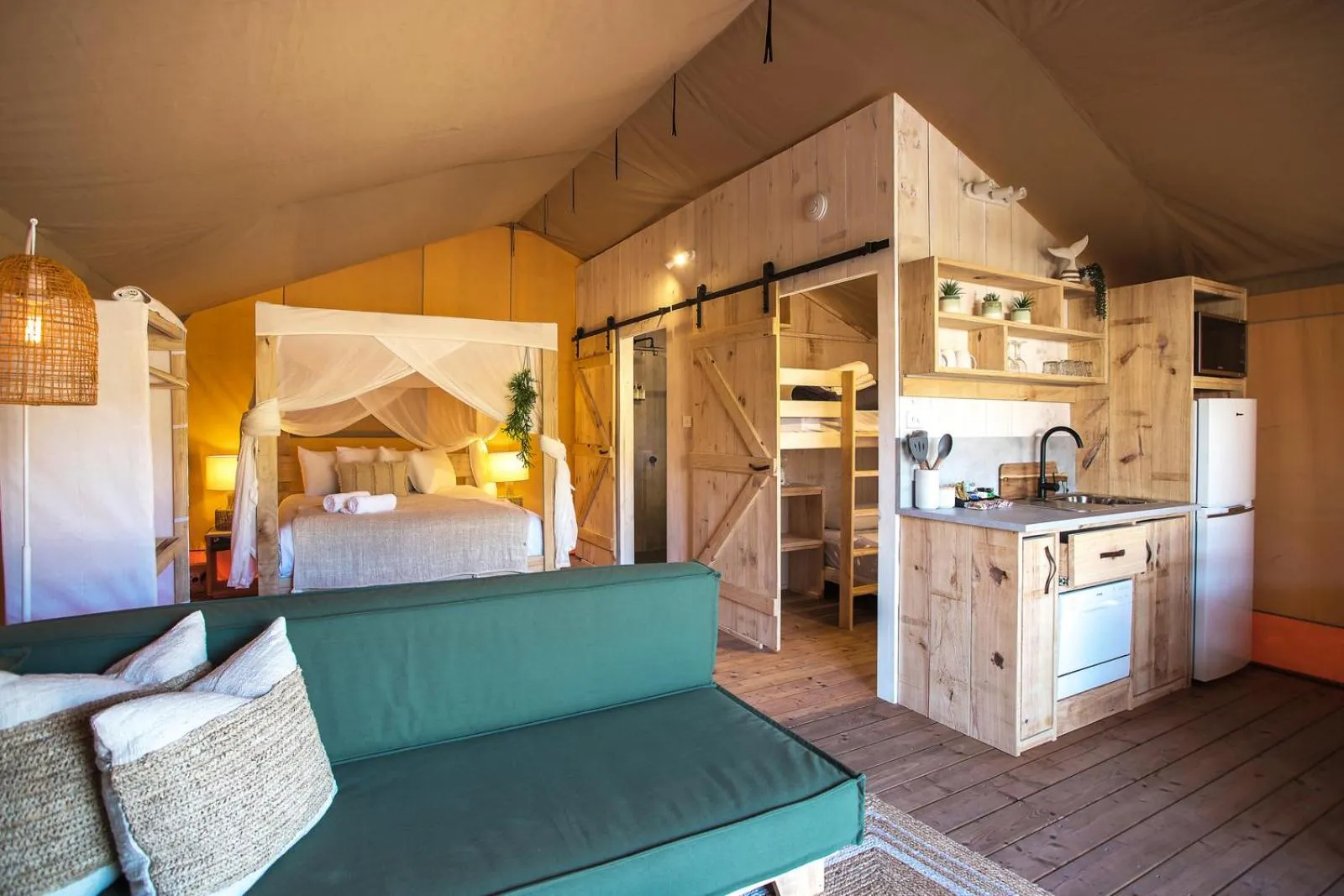 Living room in Ingenia Holidays One Mile Beach