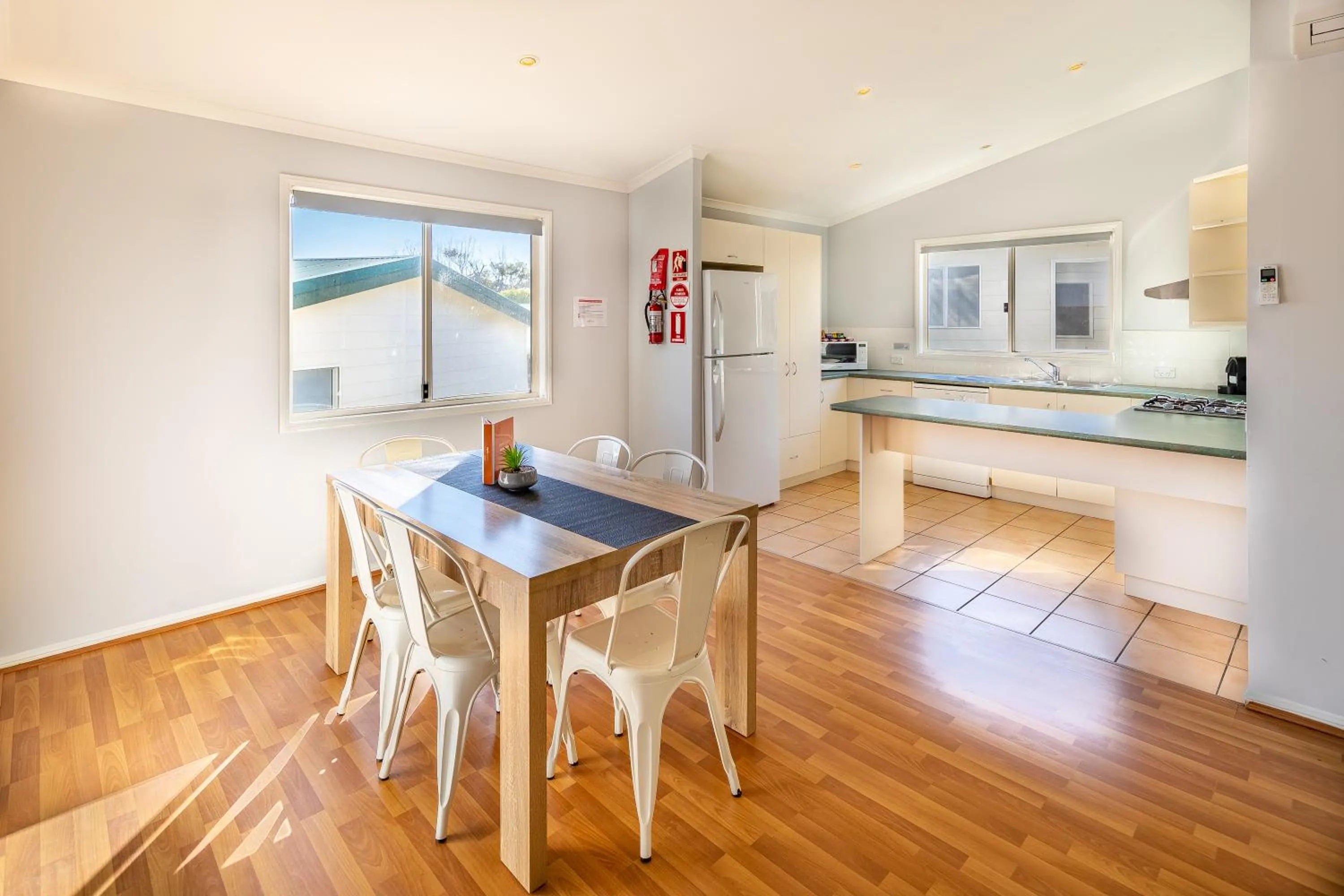 Dining area in Ingenia Holidays One Mile Beach