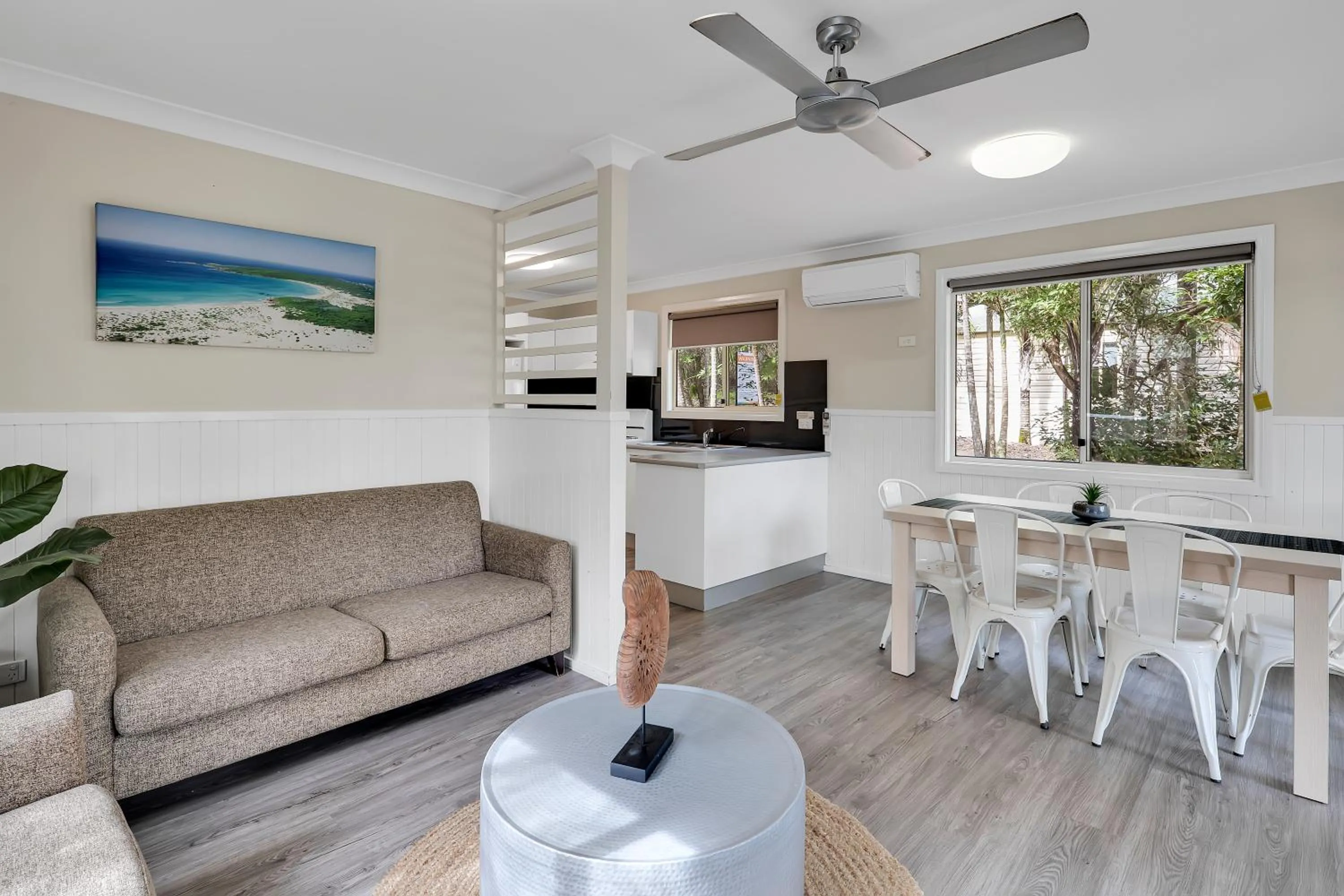 Living room in Ingenia Holidays One Mile Beach