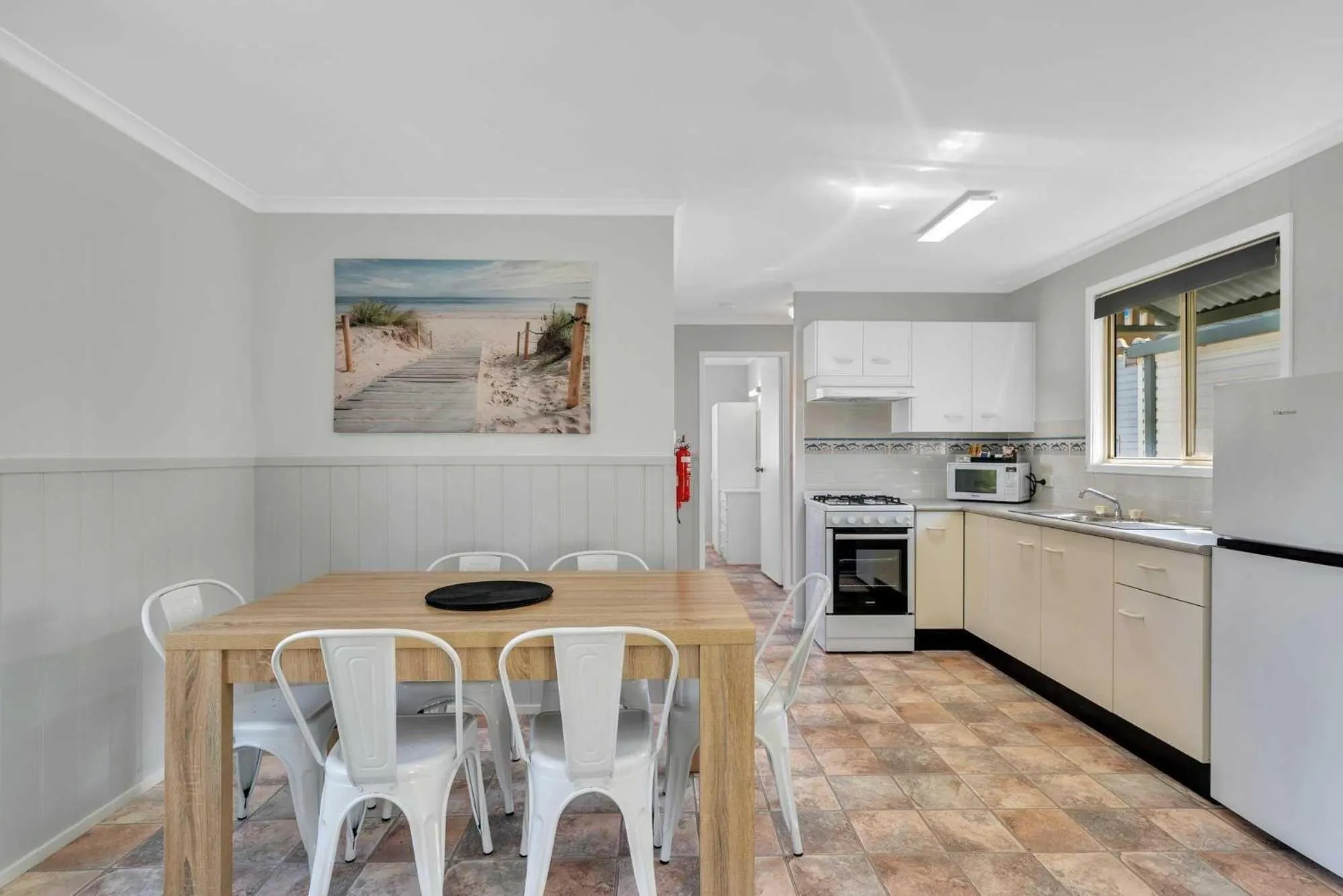 Dining area in Ingenia Holidays One Mile Beach