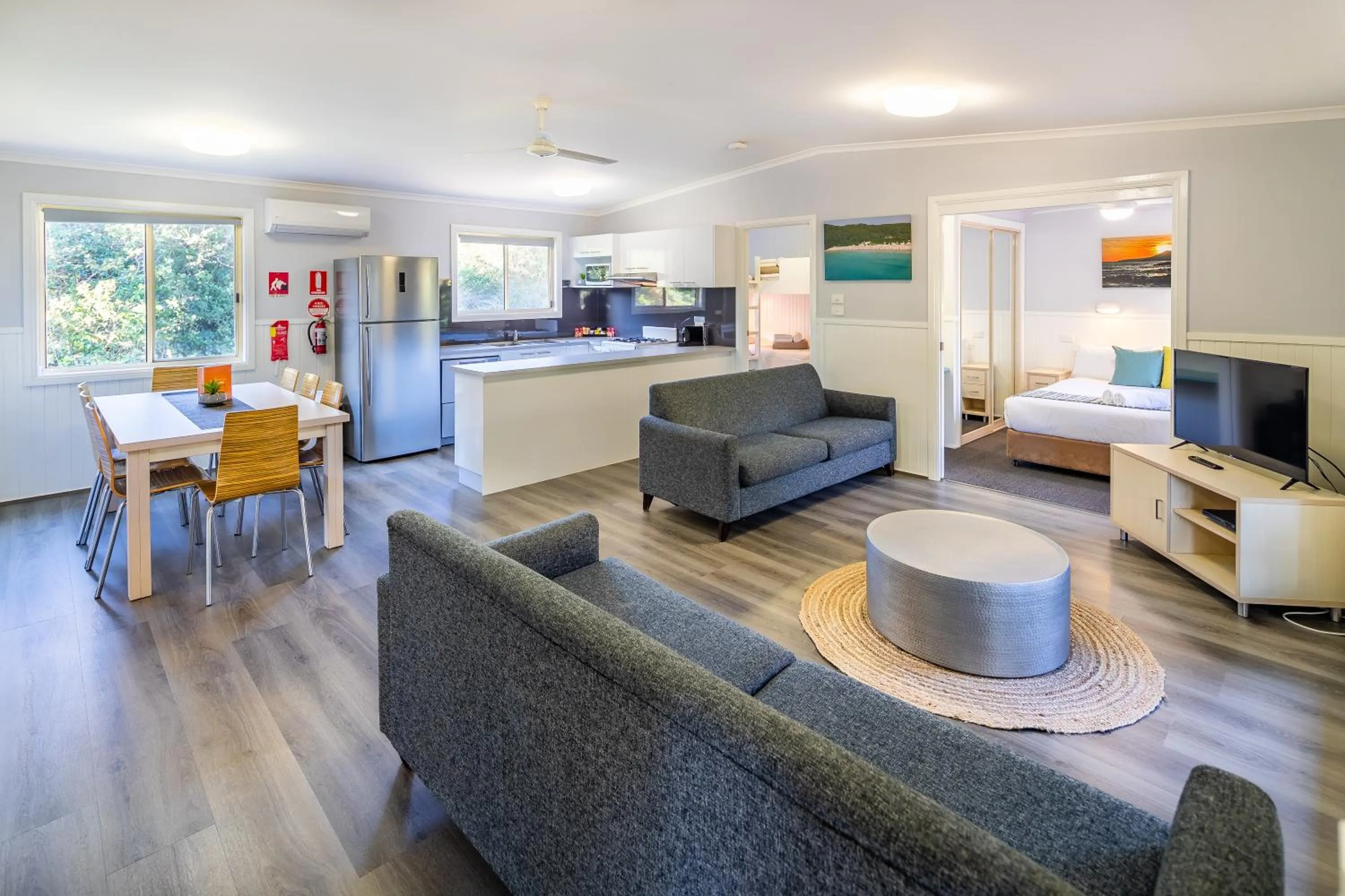 Living room in Ingenia Holidays One Mile Beach