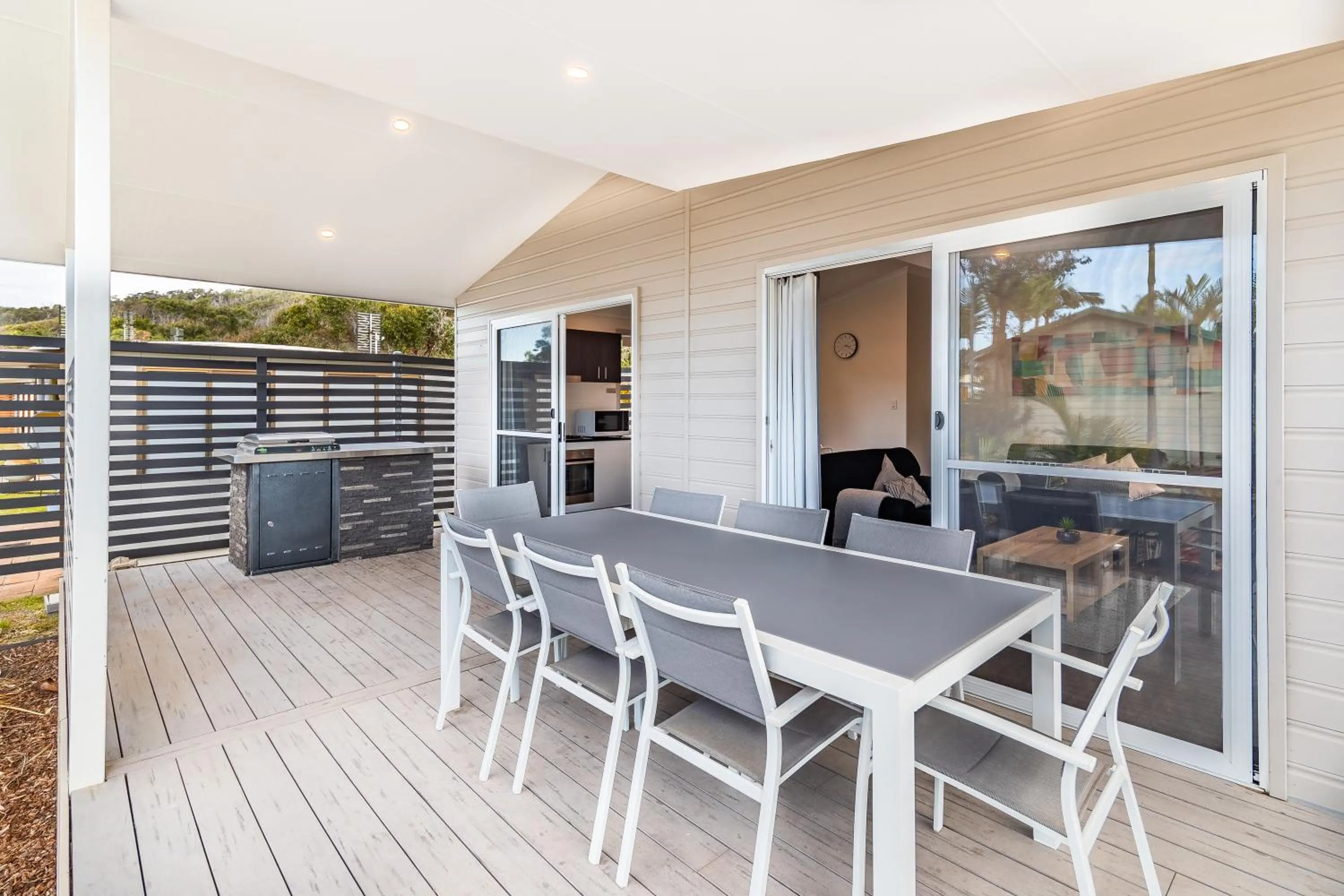 Patio in Ingenia Holidays One Mile Beach