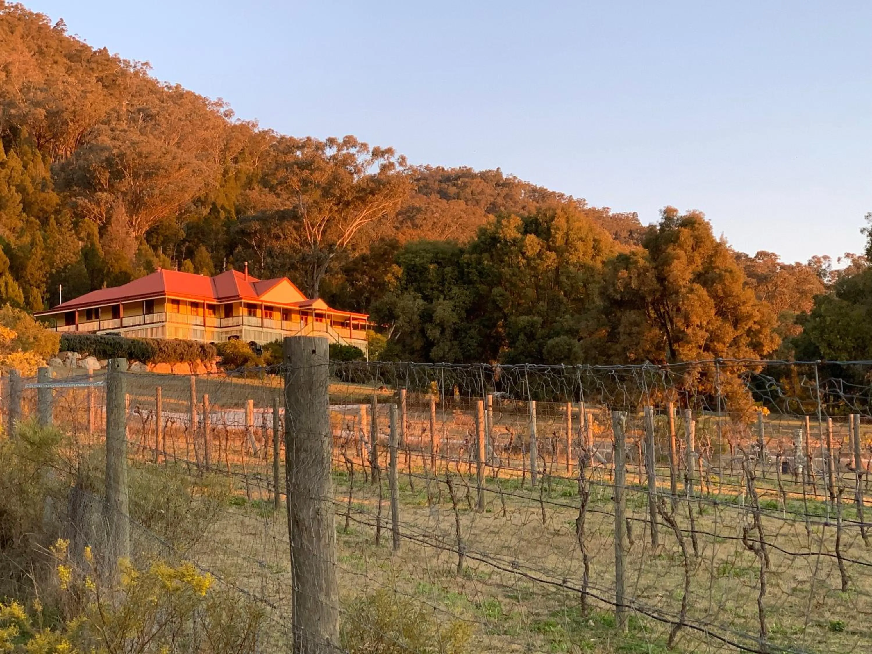 Property building in Mudgee Homestead Guesthouse
