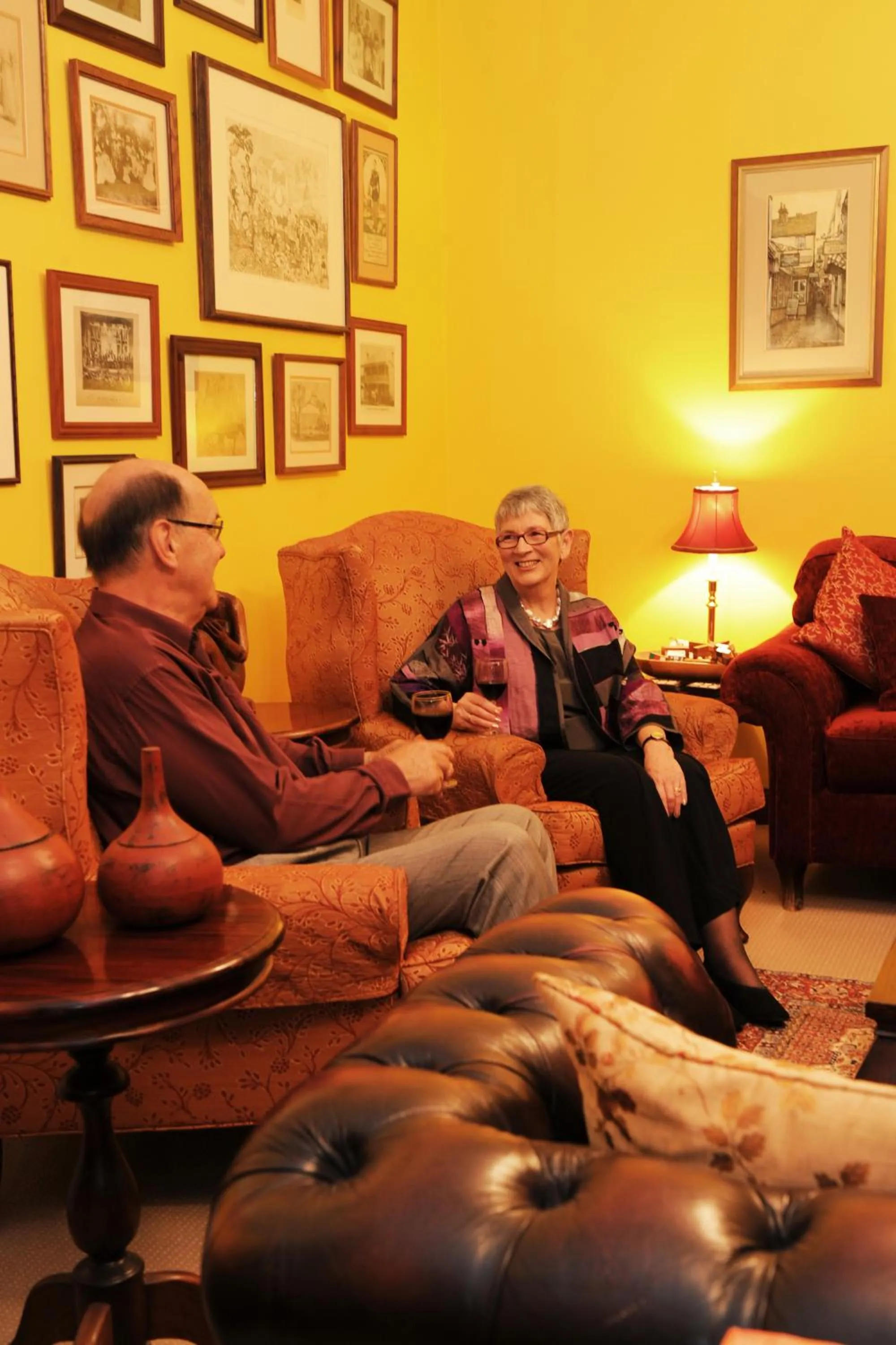 Living room in Mudgee Homestead Guesthouse