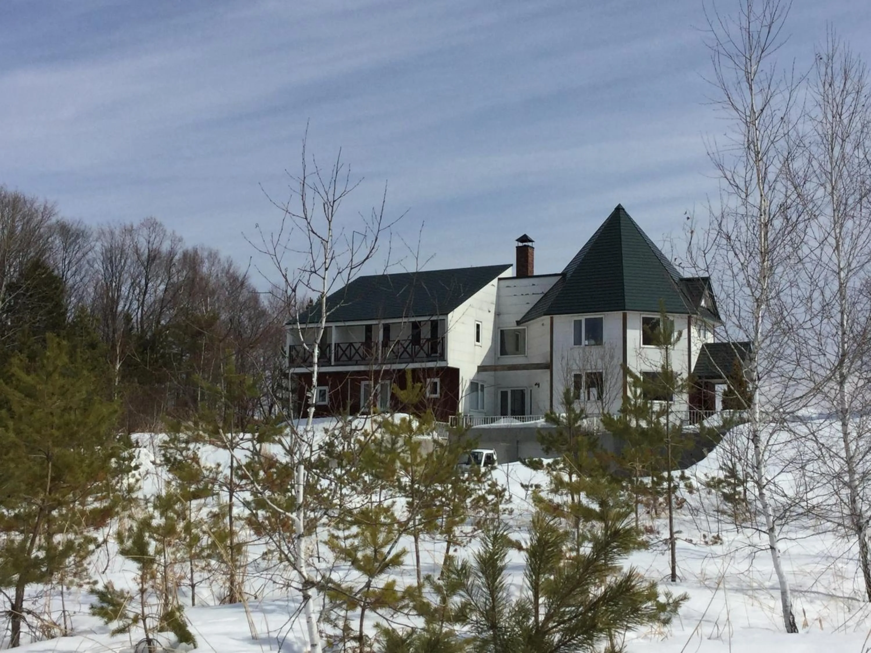 Facade/entrance in Pension Landscape Furano