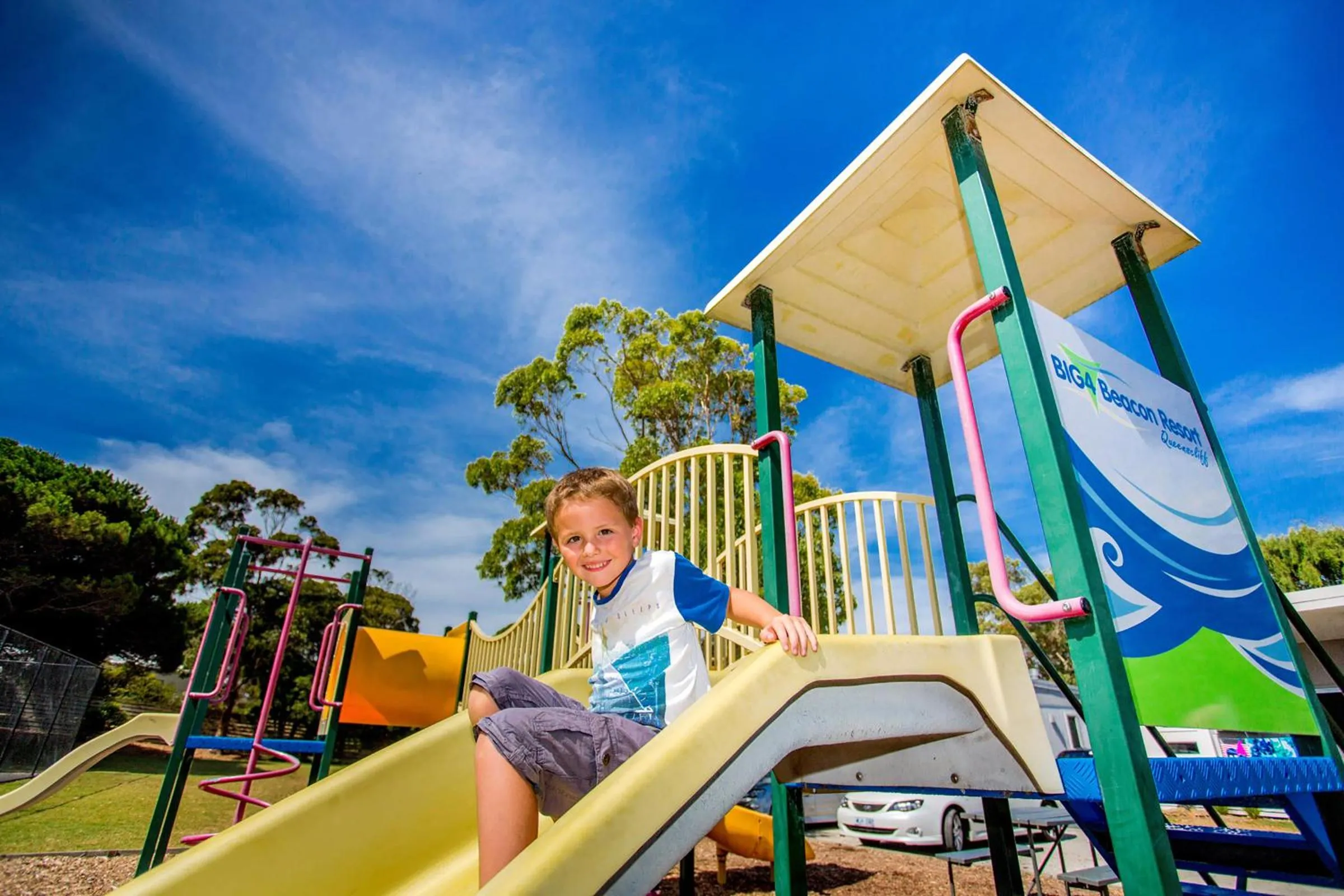 Children play ground in BIG4 Ingenia Holidays Queenscliff Beacon