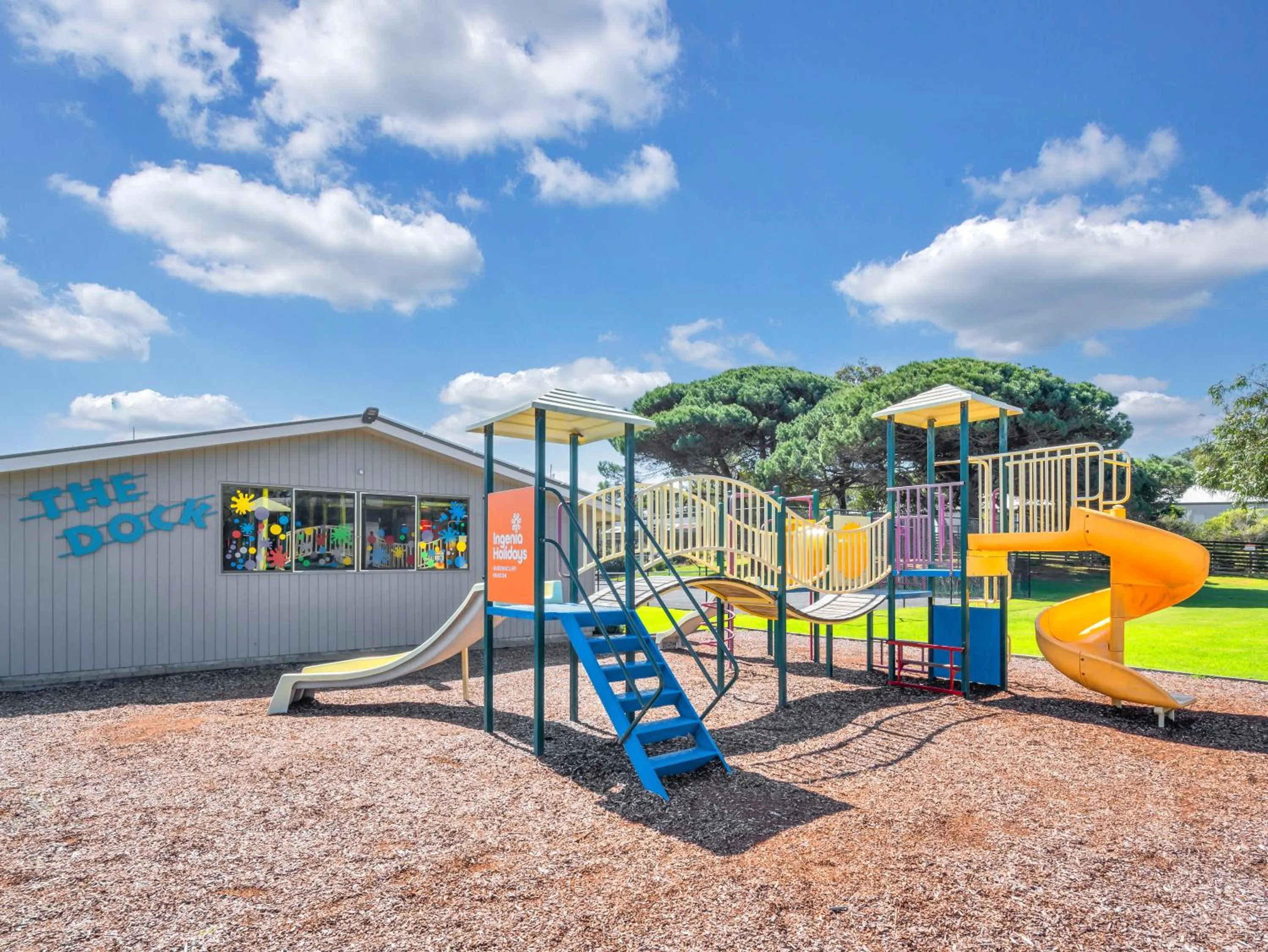 Children play ground in BIG4 Ingenia Holidays Queenscliff Beacon