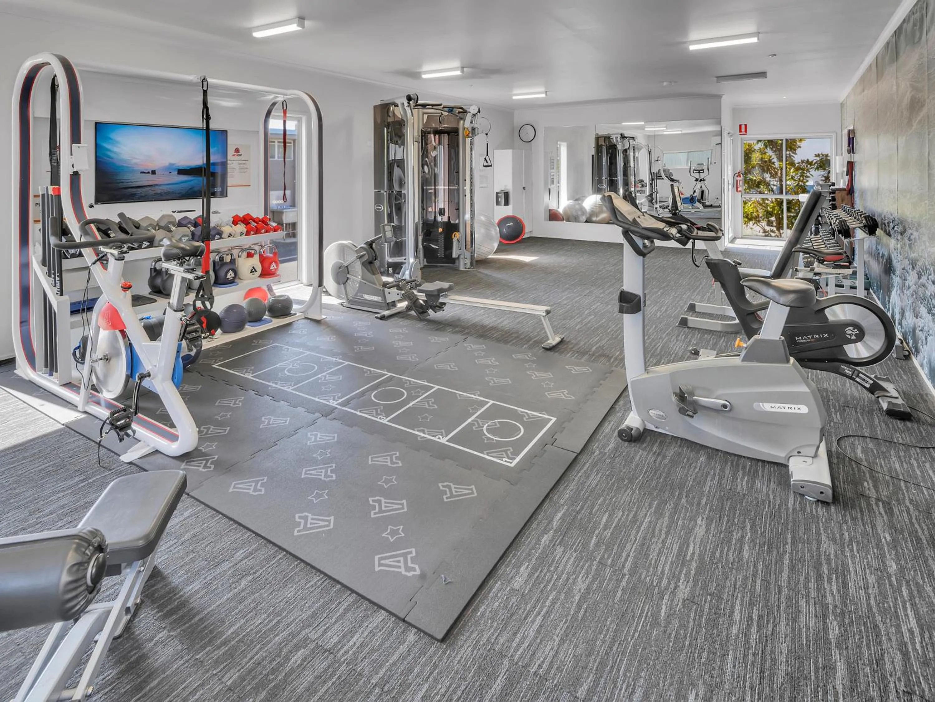 Fitness centre/facilities in BIG4 Ingenia Holidays Queenscliff Beacon