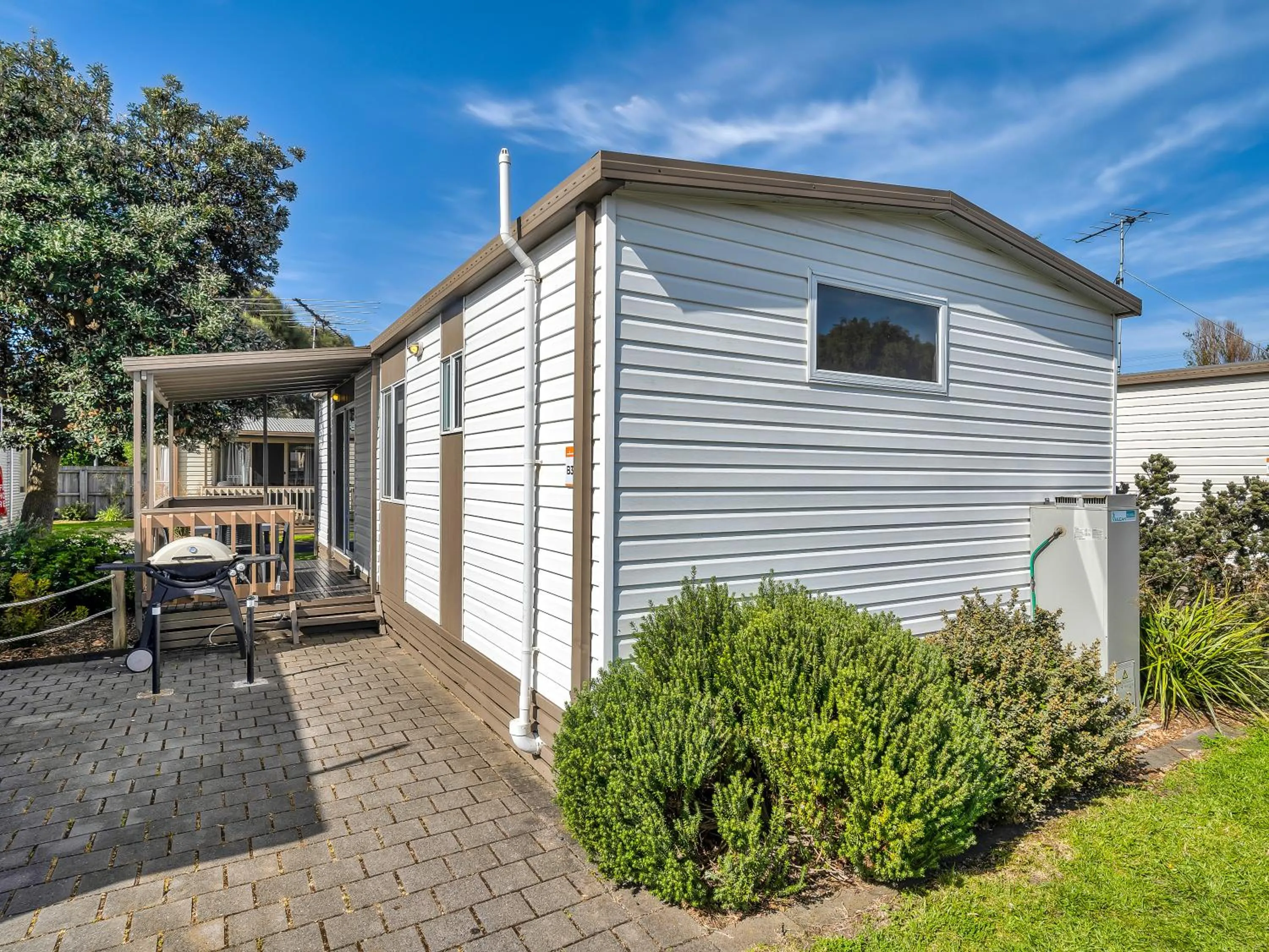 Patio in BIG4 Ingenia Holidays Queenscliff Beacon