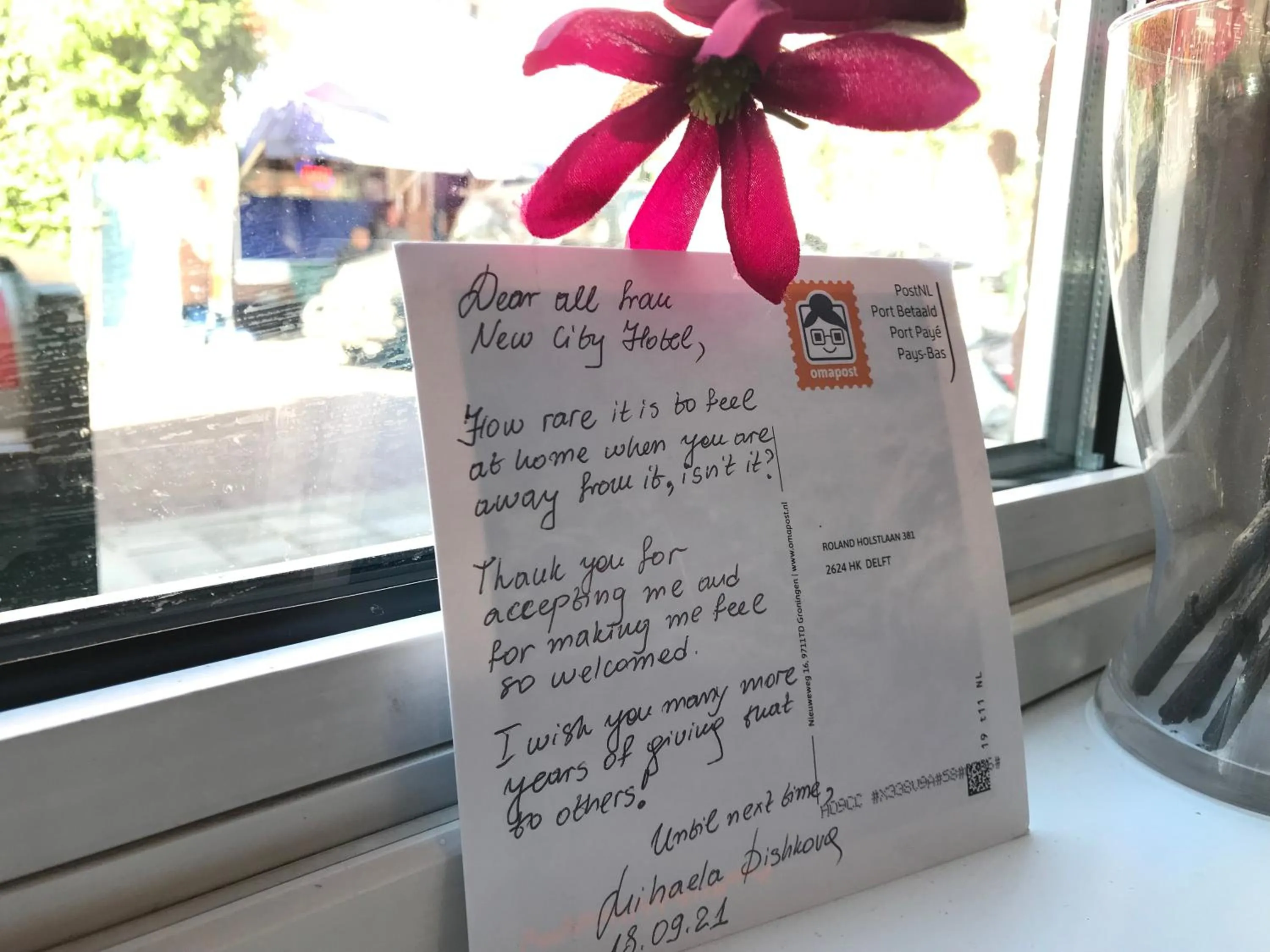 Certificate/Award in New City Hotel Scheveningen