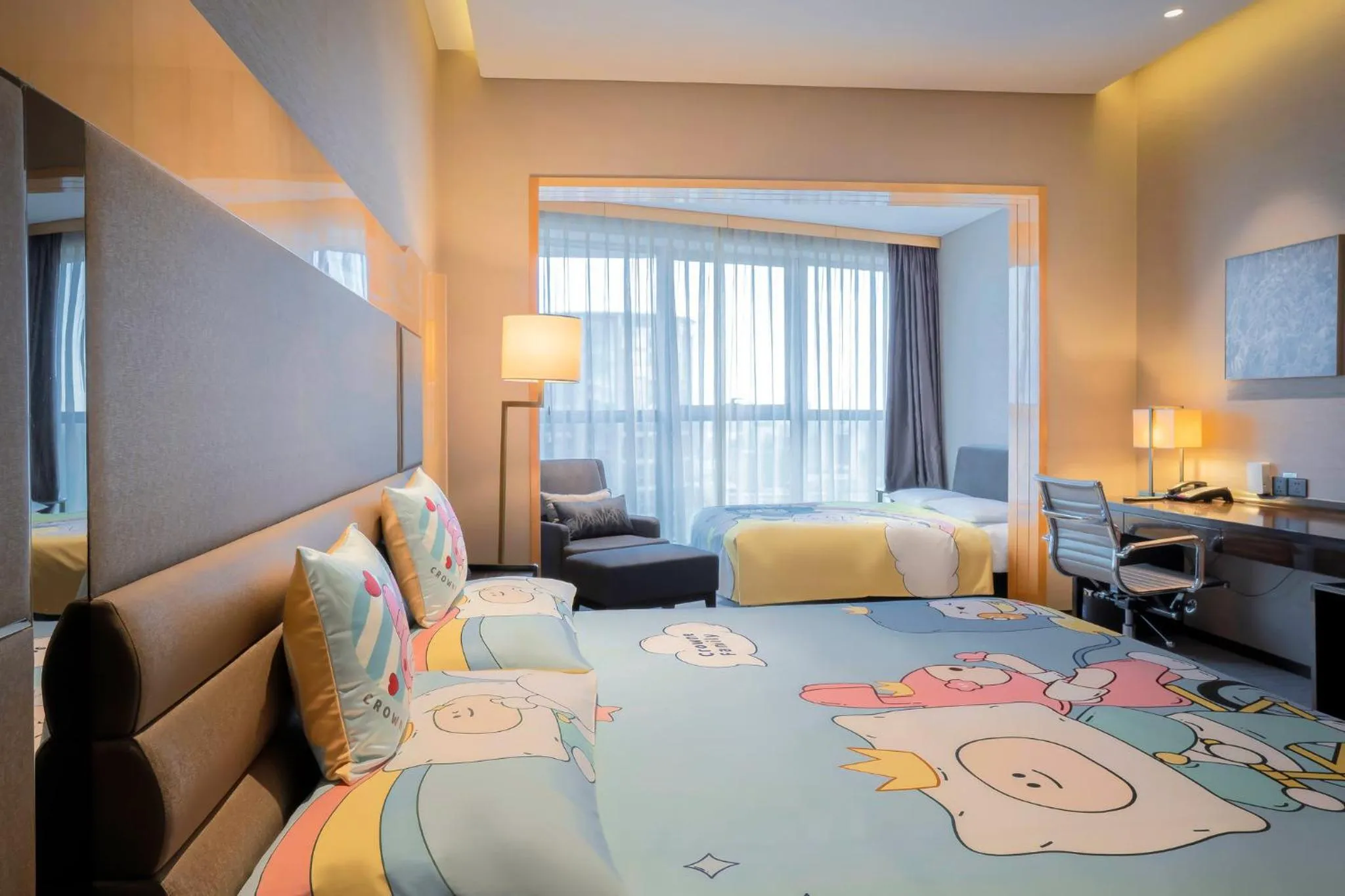 Photo of the whole room, Bed in Crowne Plaza Beijing Lido by IHG