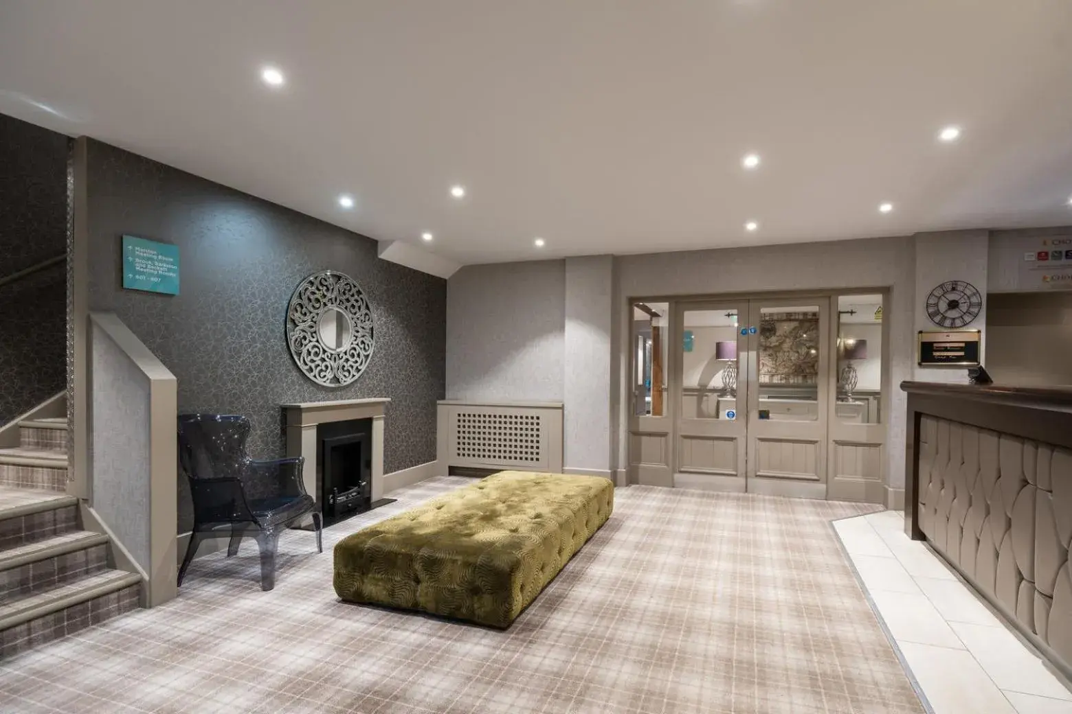 Lobby or reception in The Barn Hotel & Spa Lobby or reception in The Barn Hotel & Spa