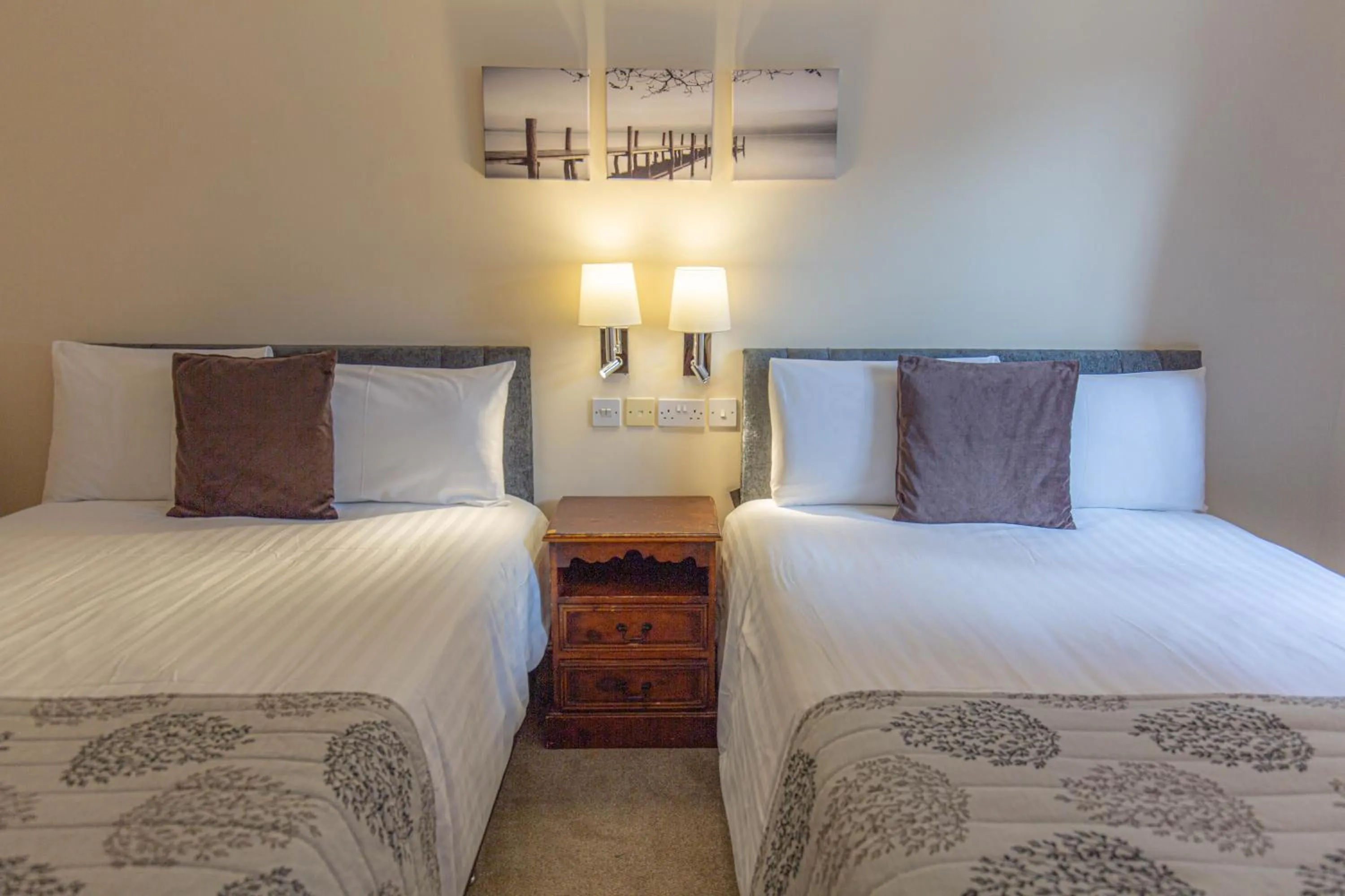 Bed in The Barn Hotel & Spa