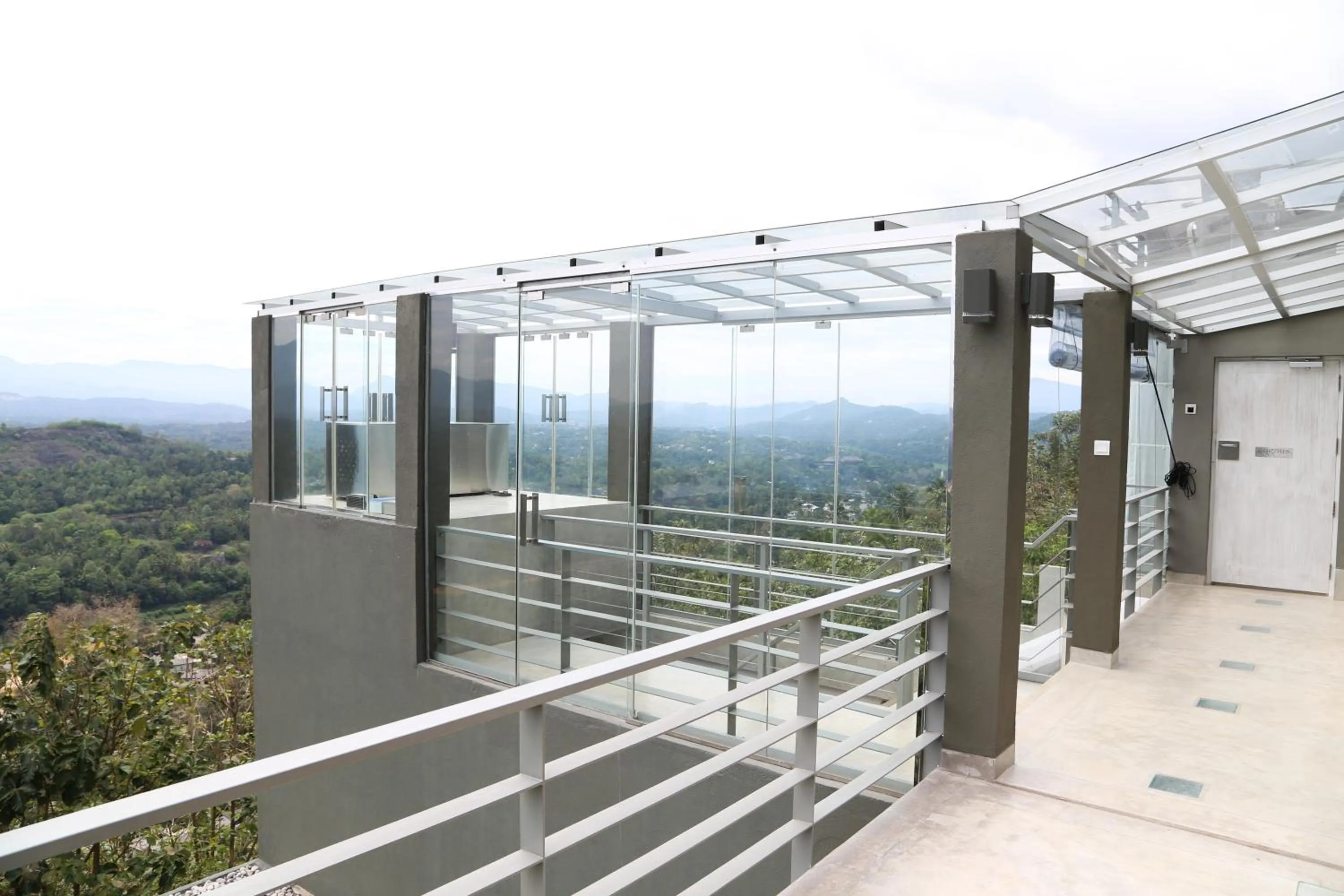 Facade/entrance in Sky Pavilion