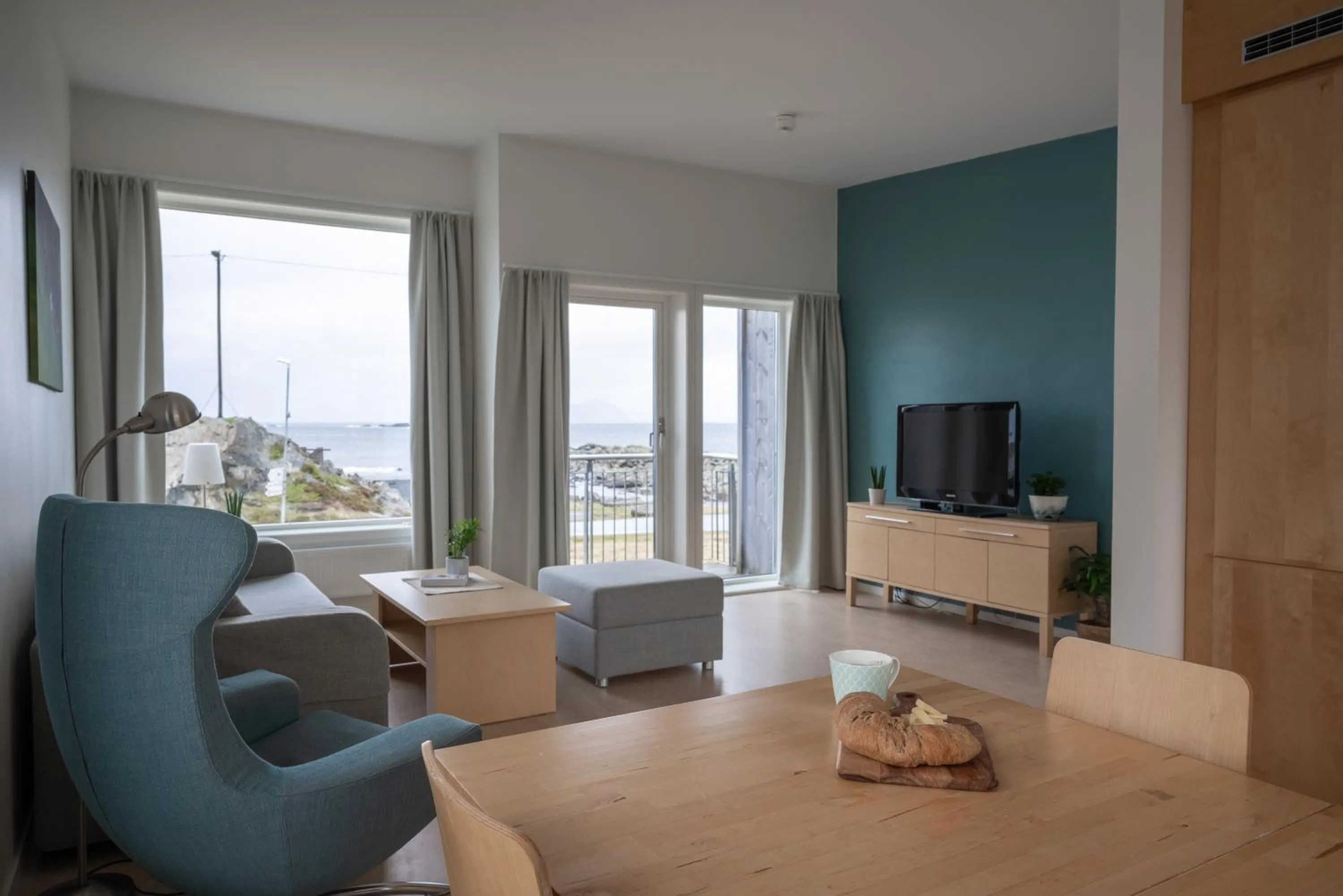 Living room in Runde Miljøsenter & Opplev Runde