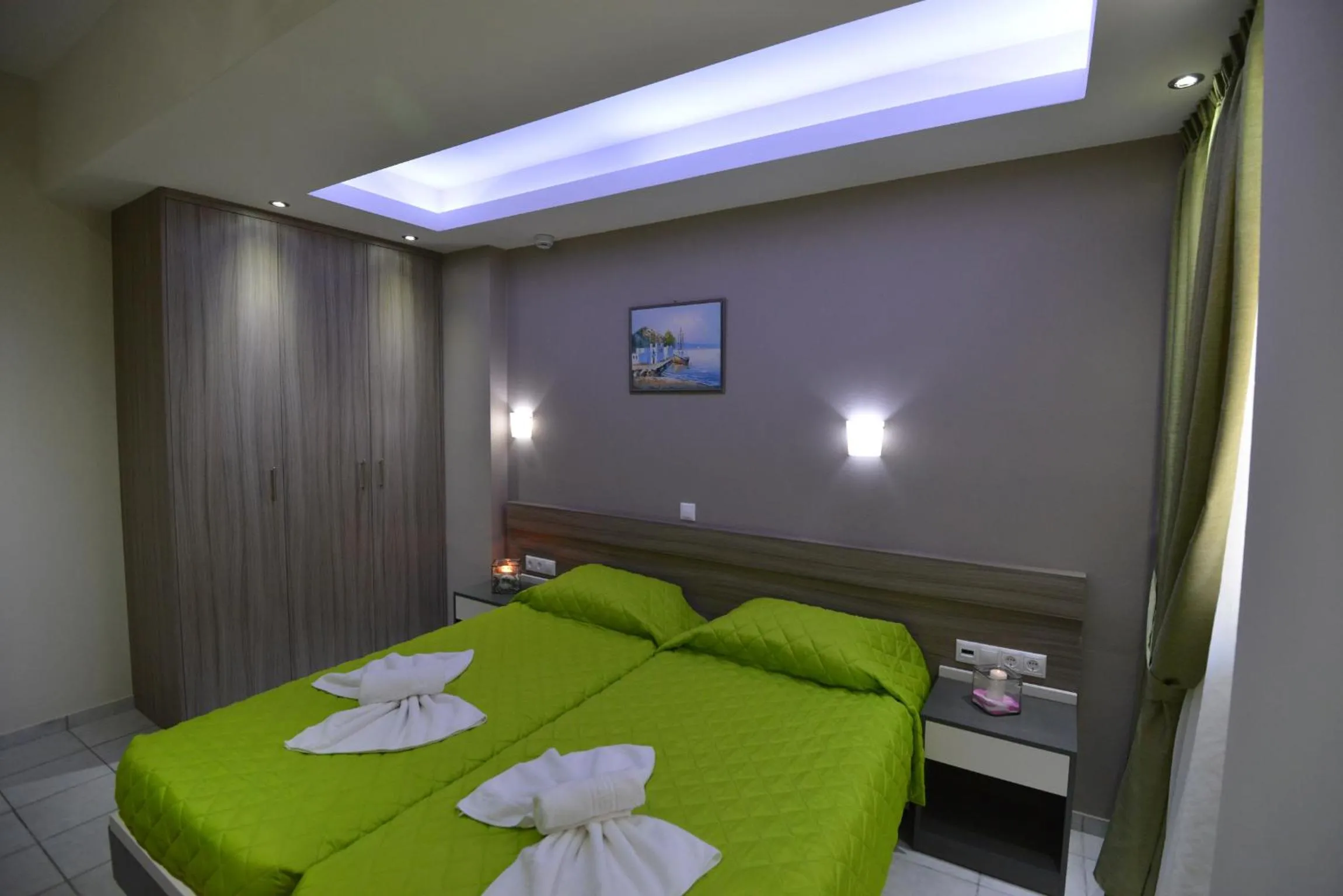 TV and multimedia, Bed in Vesperi Studios & Apartments