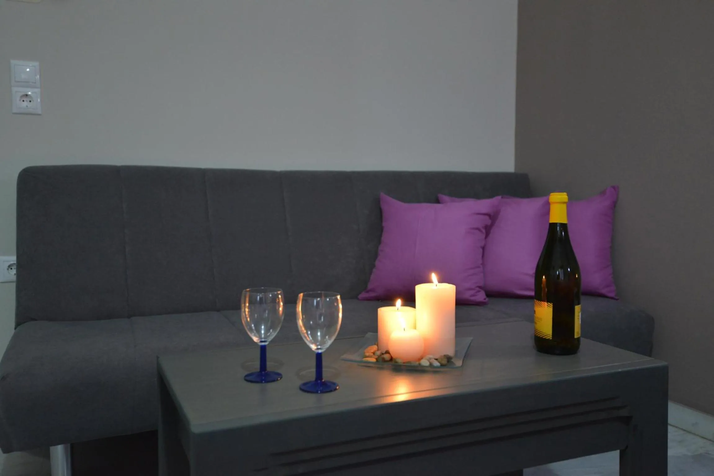 Living room in Vesperi Studios & Apartments