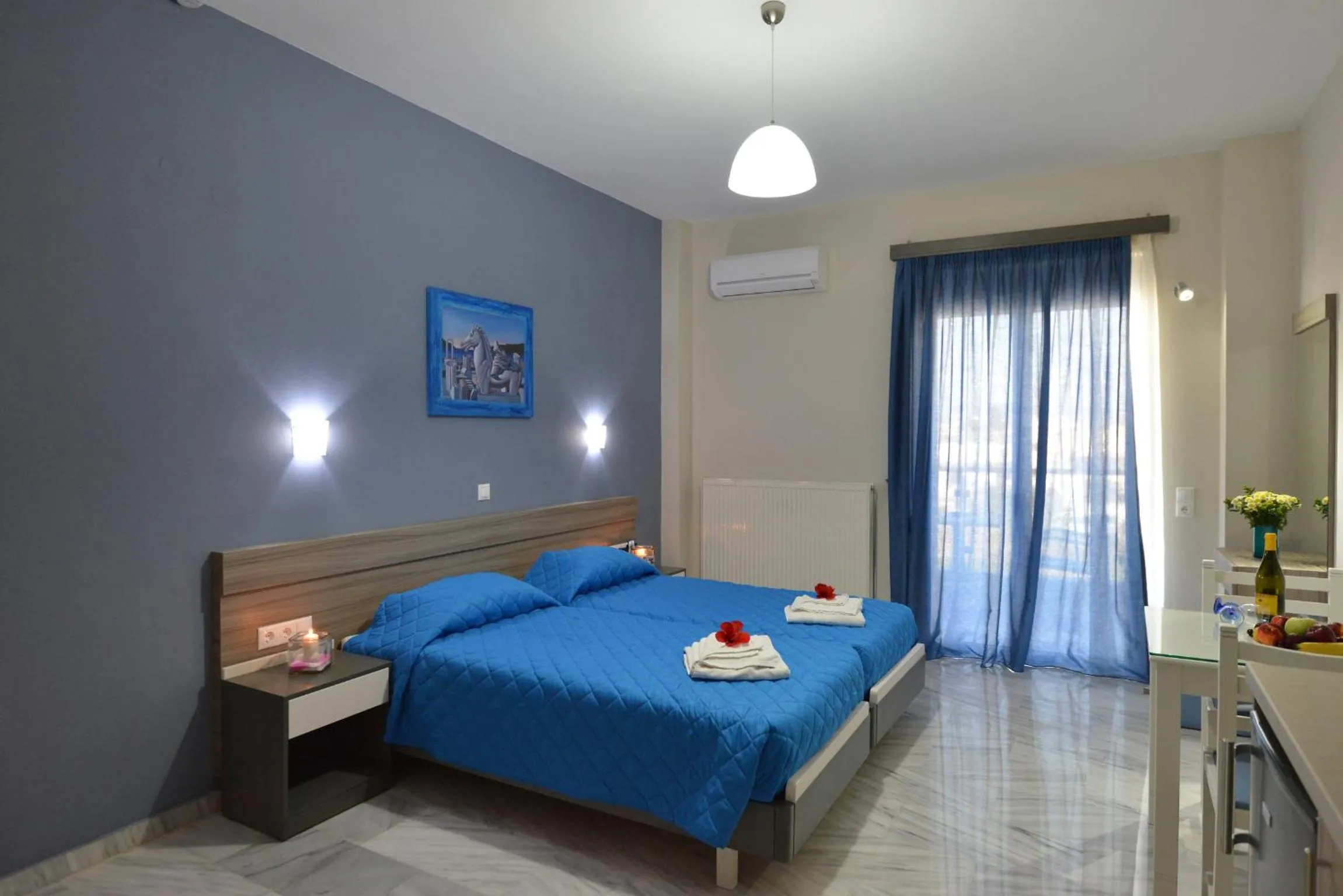 TV and multimedia, Bed in Vesperi Studios & Apartments