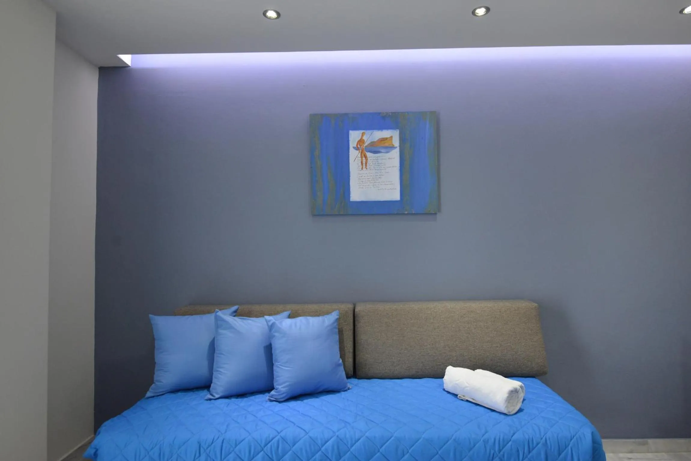 Living room, Bed in Vesperi Studios & Apartments