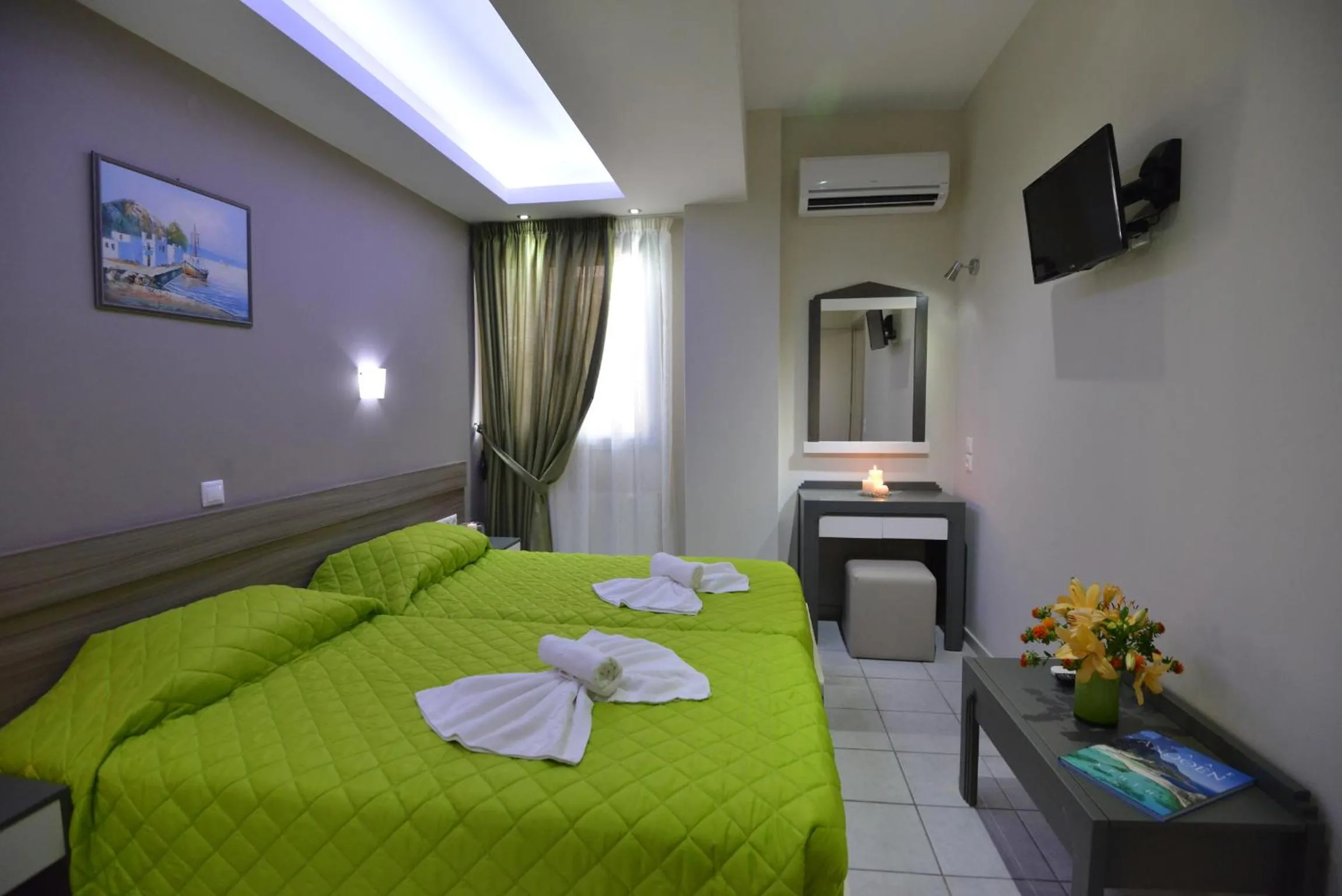 TV and multimedia, Bed in Vesperi Studios & Apartments
