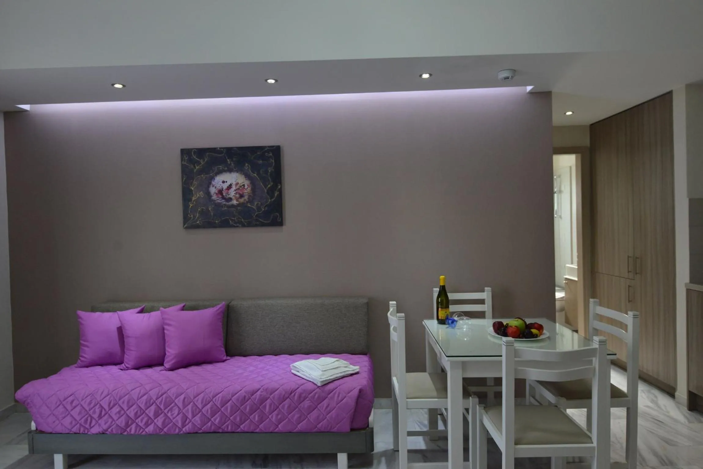 Living room, Bed in Vesperi Studios & Apartments