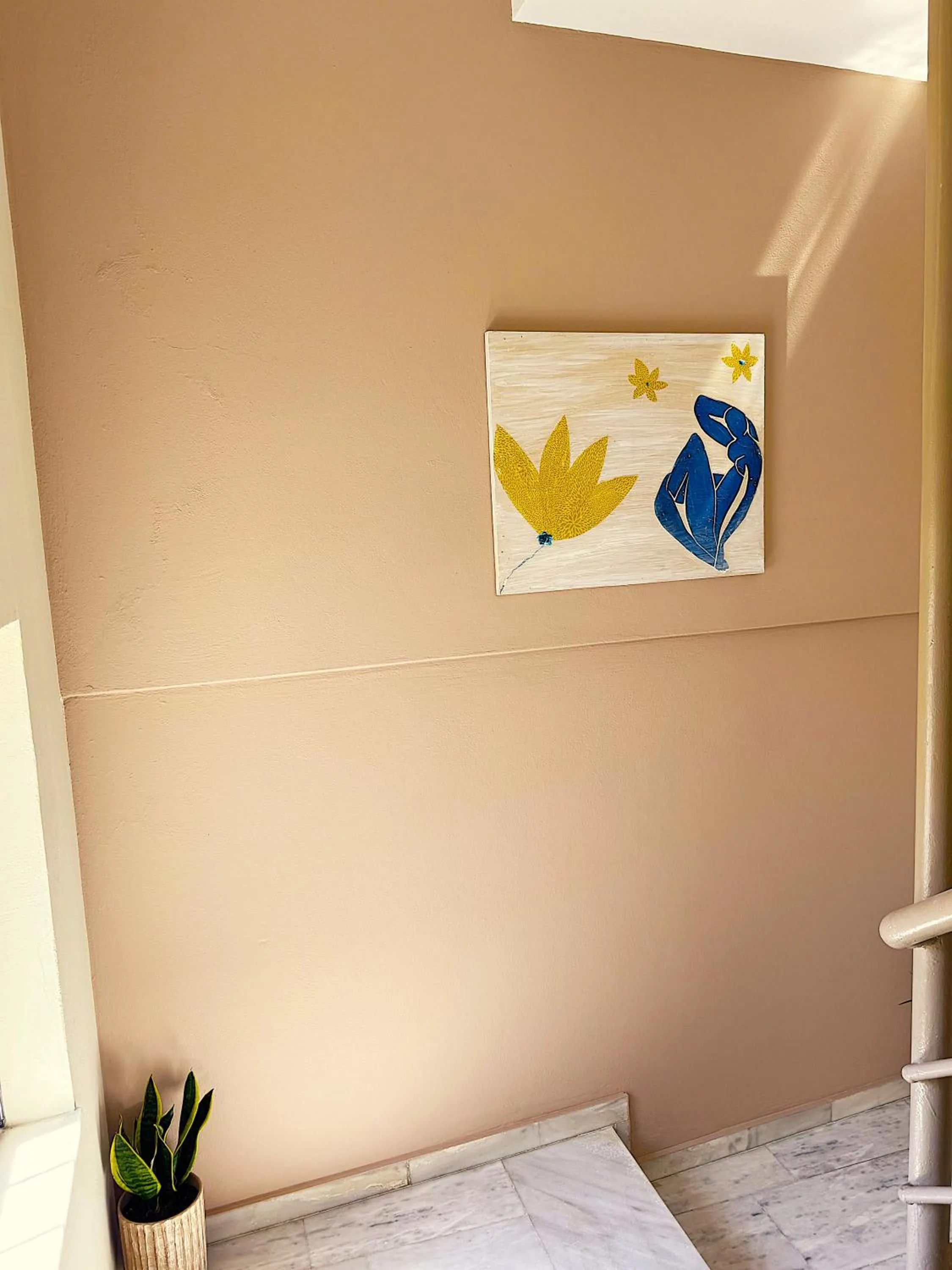 Decorative detail, Bed in Vesperi Studios & Apartments